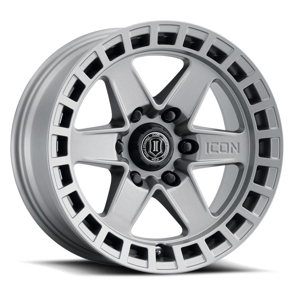 Icon Alloys Raider Titanium Wheels | Summit Racing