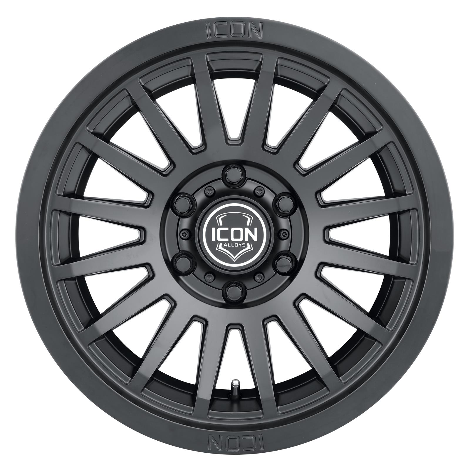 ICON Recon SLX 18x9 6x5.5 BP 40mm Offset 6.6in BS 95.1mm Hub Bore Satin Black Wheel