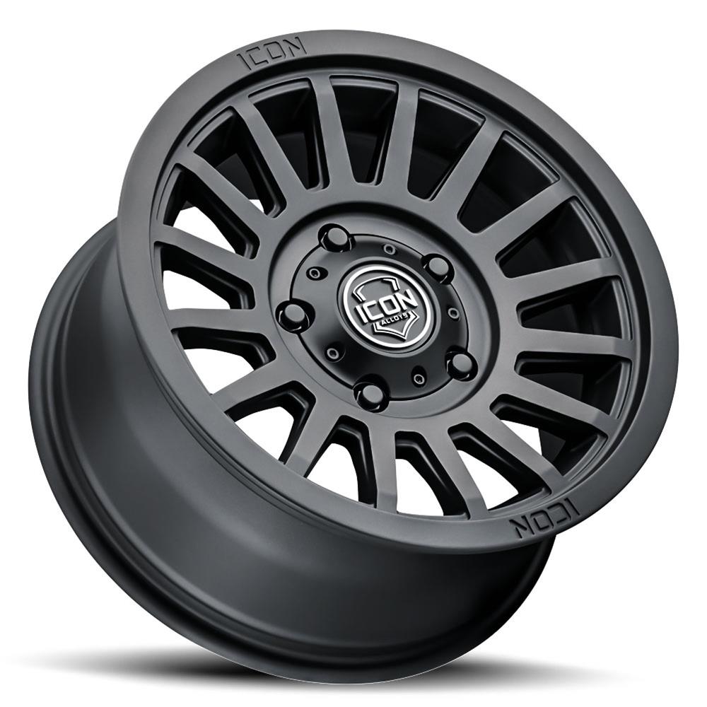 ICON Recon SLX 18x9 5x5 BP -12mm Offset 4.5in BS 71.5mm Hub Bore Satin Black Wheel thumbnail 3