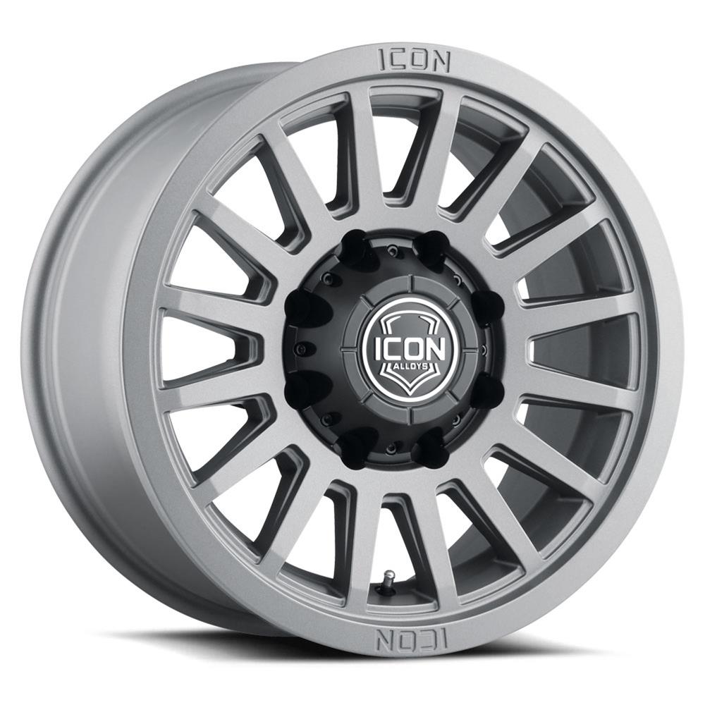 ICON Recon SLX 18x9 8x6.5 BP 12mm Offset 5.5in BS 121.4mm Hub Bore Charcoal Wheel thumbnail 2