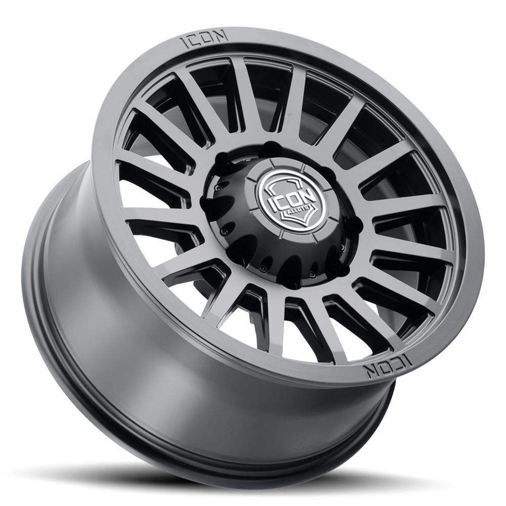 ICON Recon SLX 18x9 8x170 BP 6mm Offset 5.25in BS 125mm Hub Bore Satin Black Wheel thumbnail 3