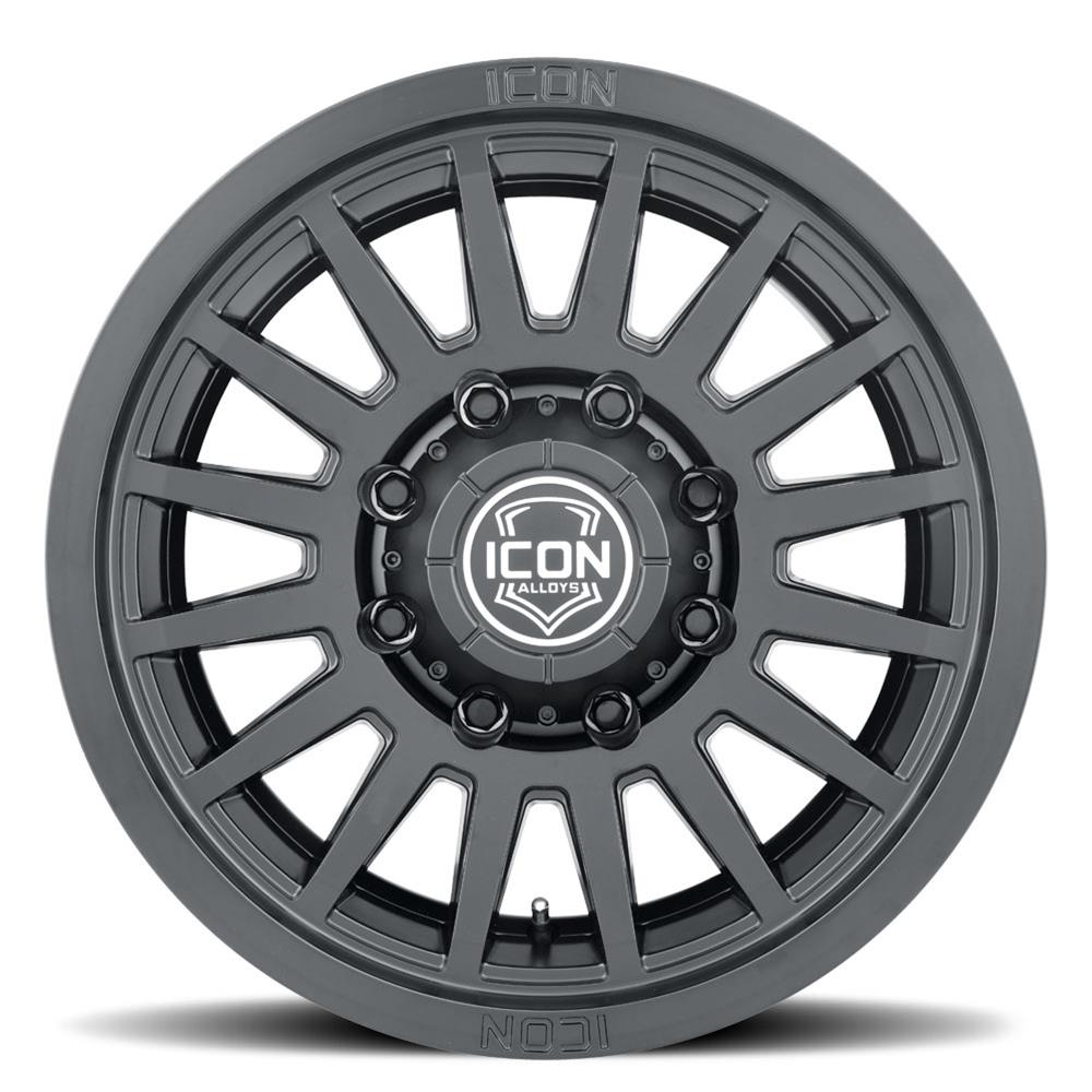 ICON Recon SLX 18x9 8x170 BP 6mm Offset 5.25in BS 125mm Hub Bore Satin Black Wheel