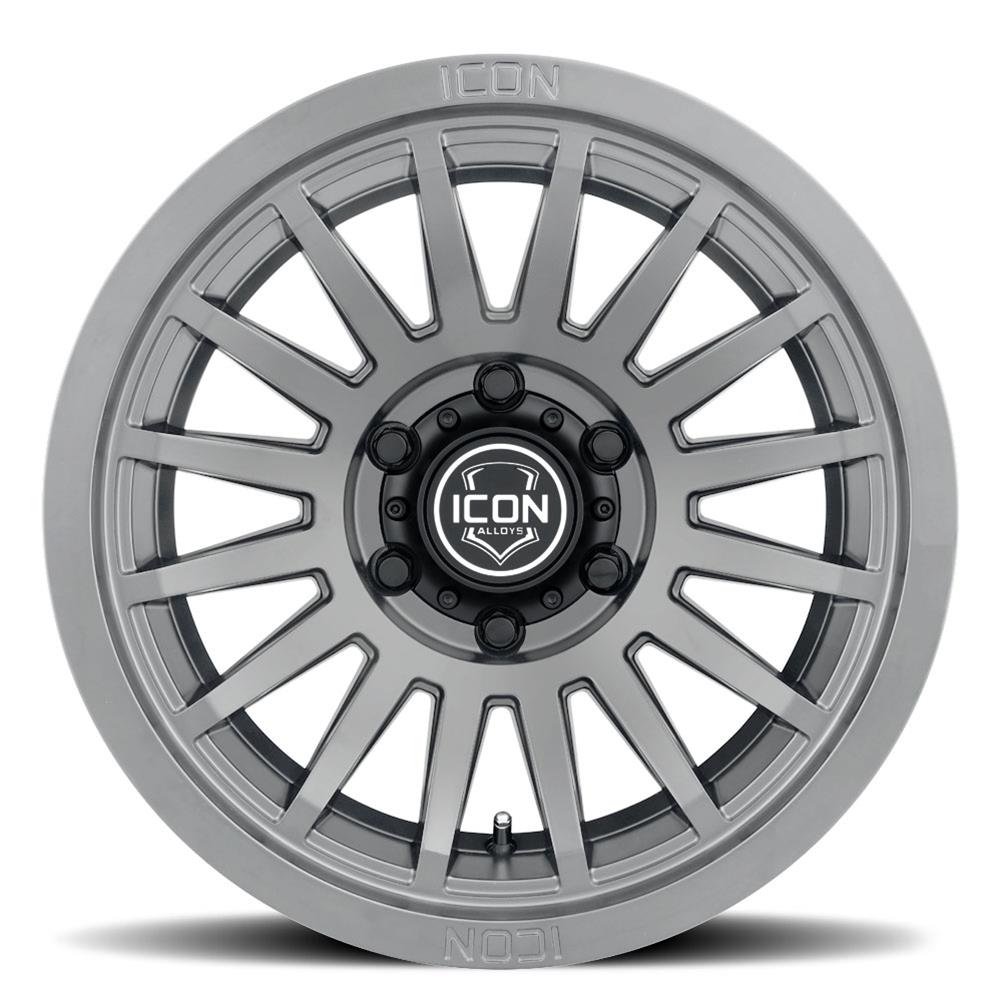 ICON Recon SLX 18x9 6x5.5 BP 40mm Offset 6.6in BS 95.1mm Hub Bore Charcoal Wheel