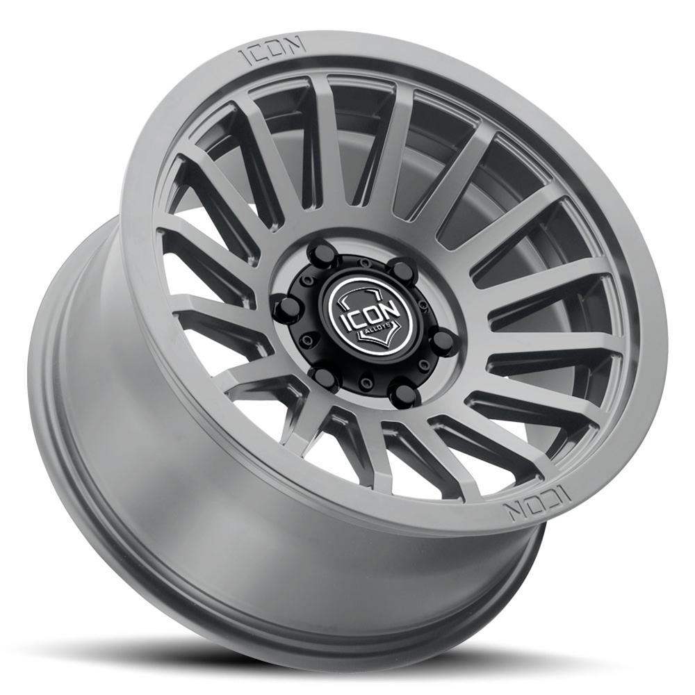 ICON Recon SLX 18x9 6x5.5 BP 40mm Offset 6.6in BS 95.1mm Hub Bore Charcoal Wheel thumbnail 3