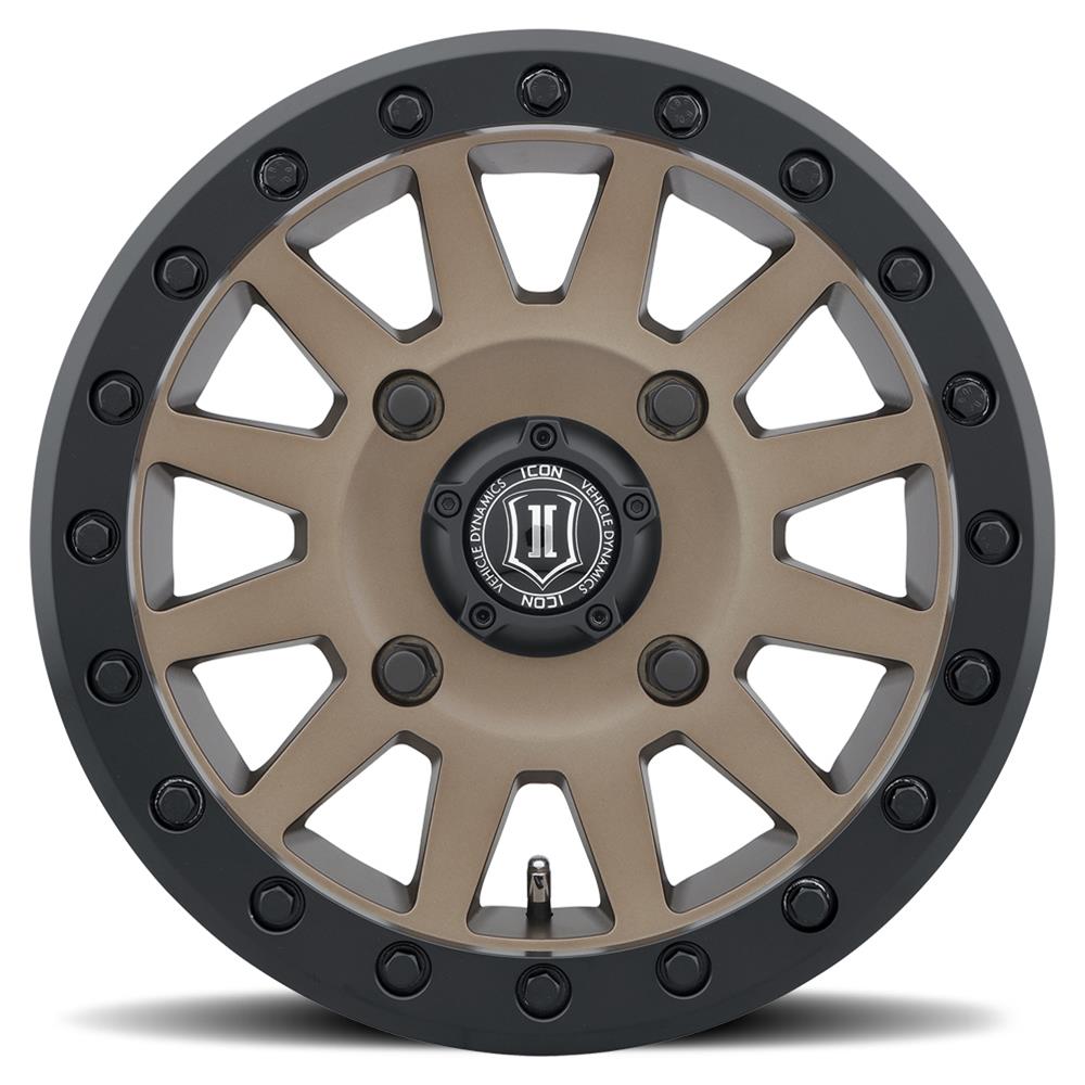 ICON Alloys 5015703655BR Icon Alloys Compression Beadlock Bronze Wheels