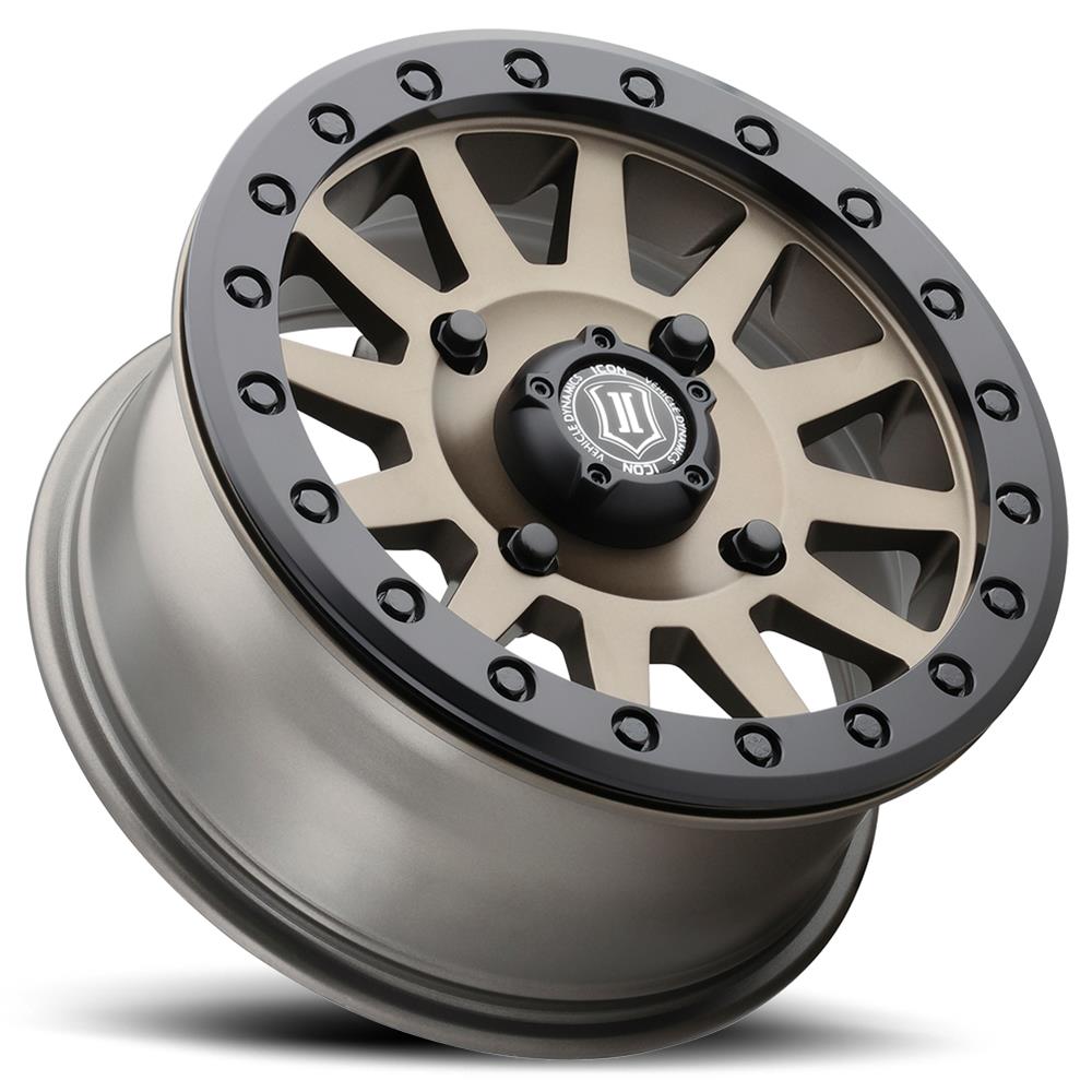 ICON Alloys 5015703655BR Icon Alloys Compression Beadlock Bronze Wheels