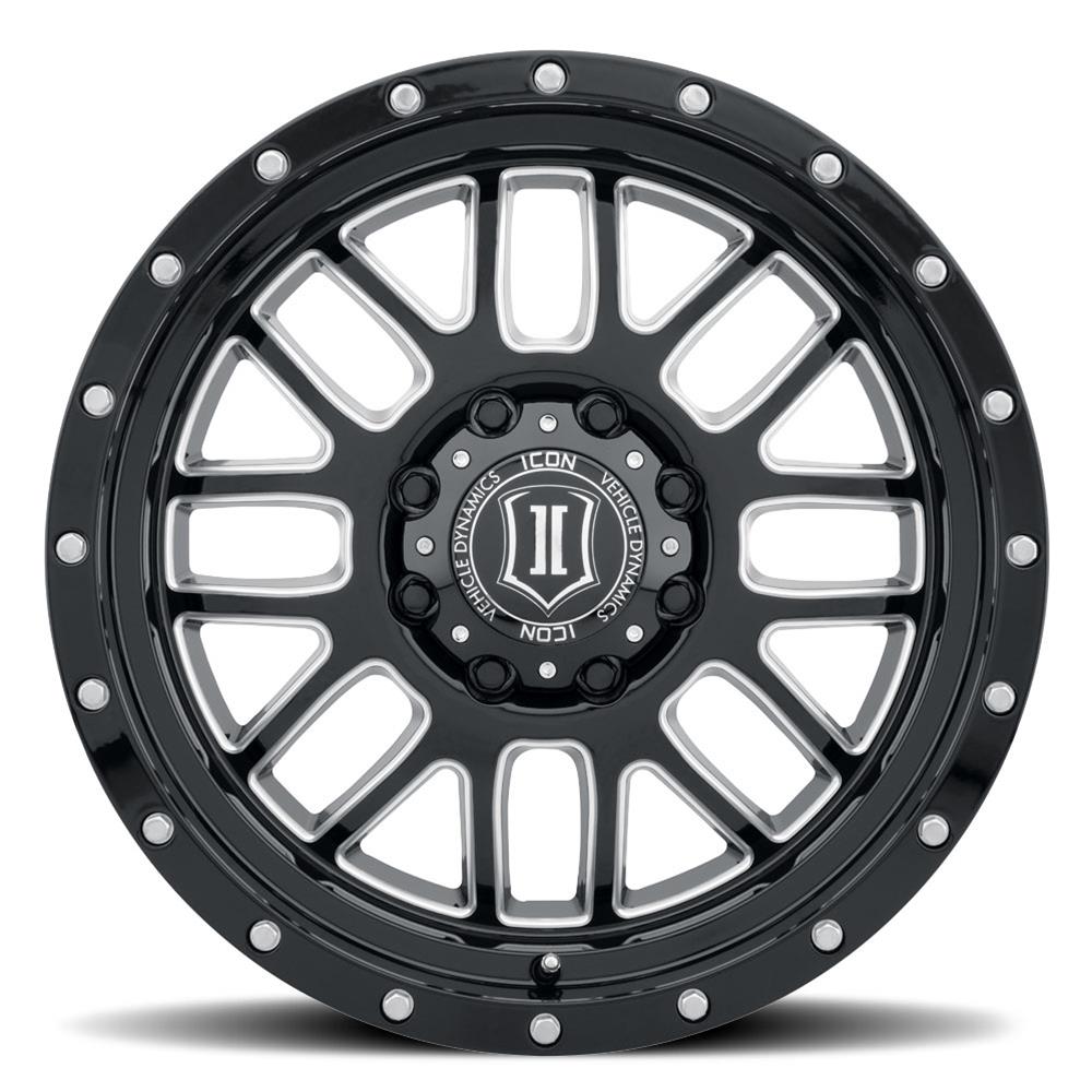 ICON Alloys Wheels 1220909056GB WHEEL ALPHA GLS BLK – 20 X 9 / 6 X 5.5 / 16MM / 5.625" BS thumbnail 2