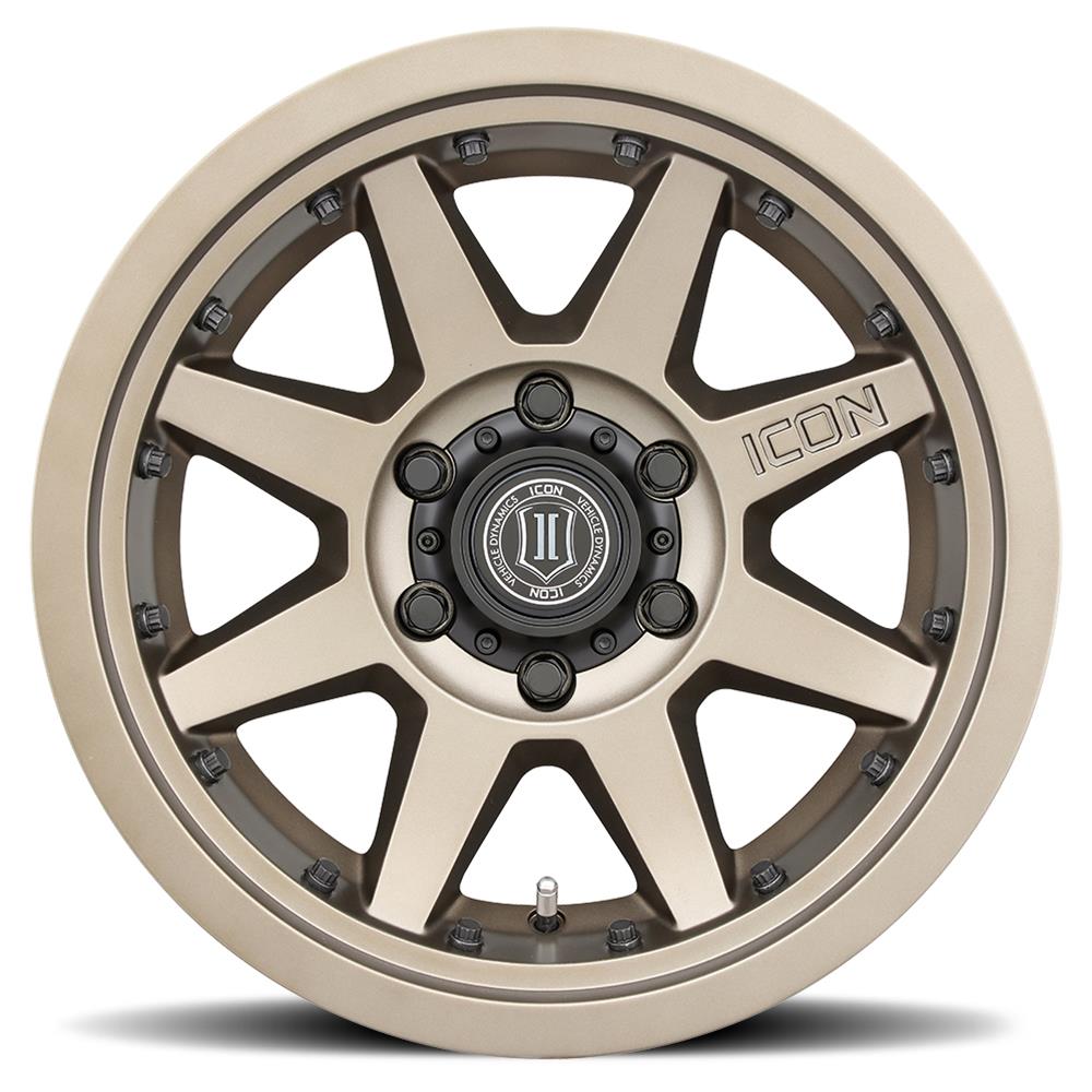 ICON Alloys 21817857345BR Icon Alloys Rebound Pro Bronze Wheels