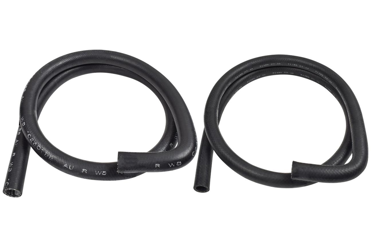 ICT Billet Heater Core Hoses 551065 Hose, Molded, 5/8 in./3/4 in. Diameters, 60 in. Length, Pair