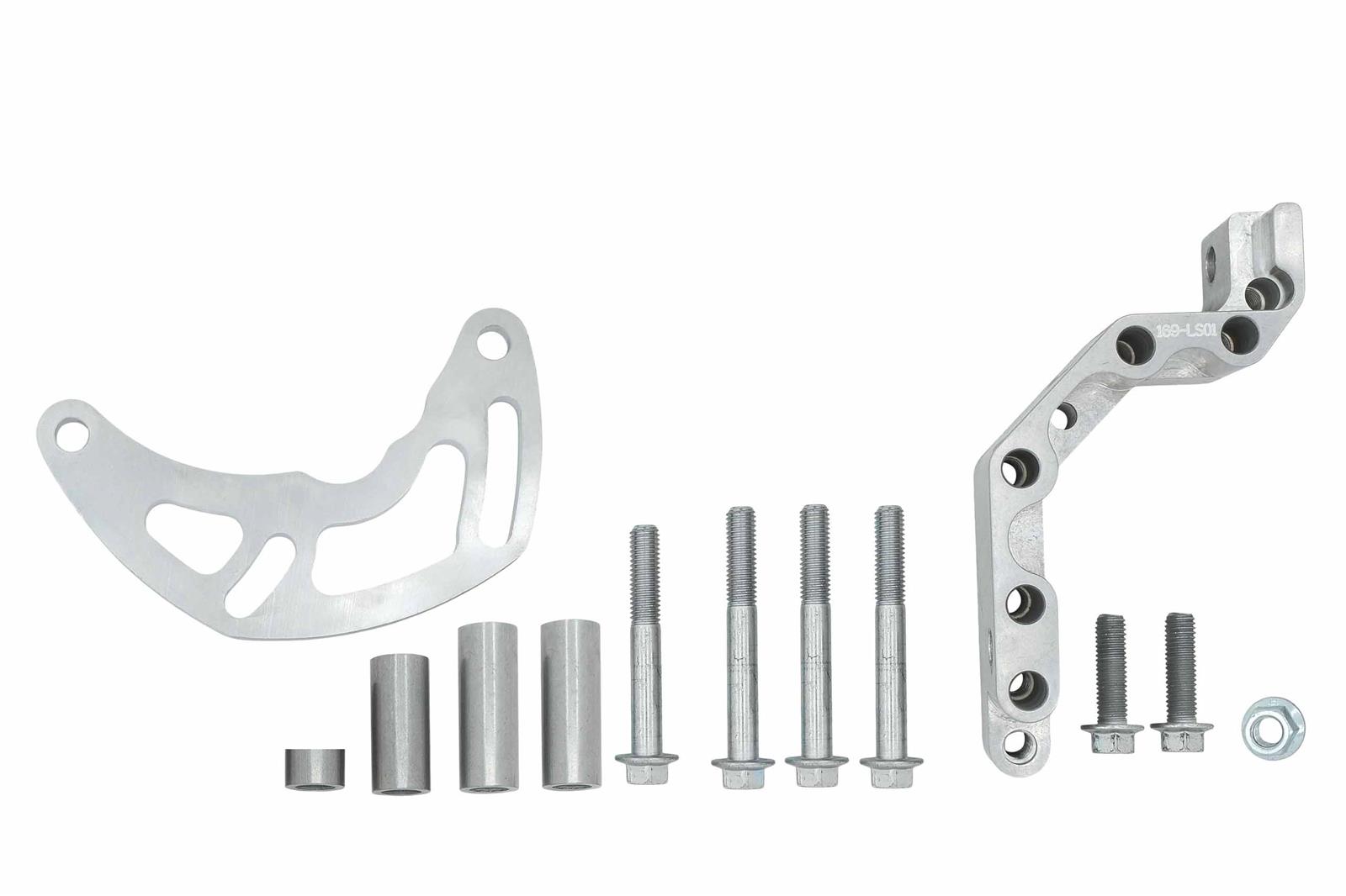 ICT Billet 551177LS0-1 ICT Billet Alternator Brackets | Summit Racing