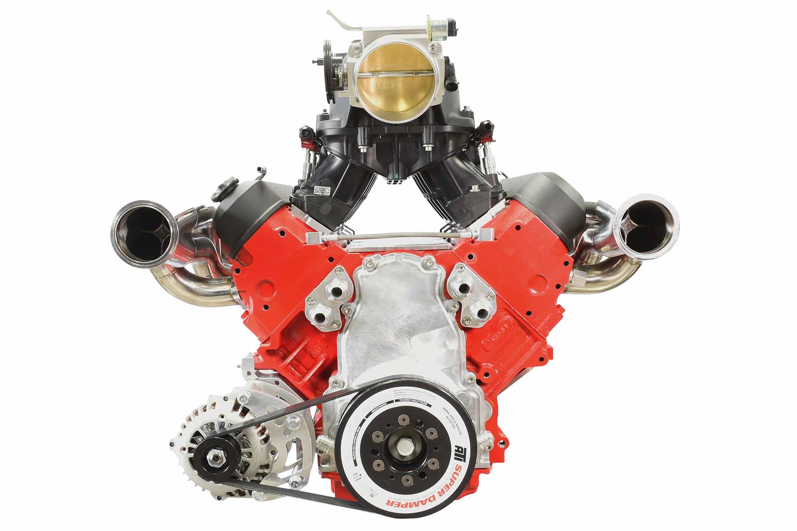 ICT Billet Alternator Brackets 551177LS0-2 Brackets, Lower Bracket Only, Right Side Lower Mount, Engine Block Front Mount, Aluminum, Natural, Serpentine, Chevrolet, LS, Kit thumbnail 4