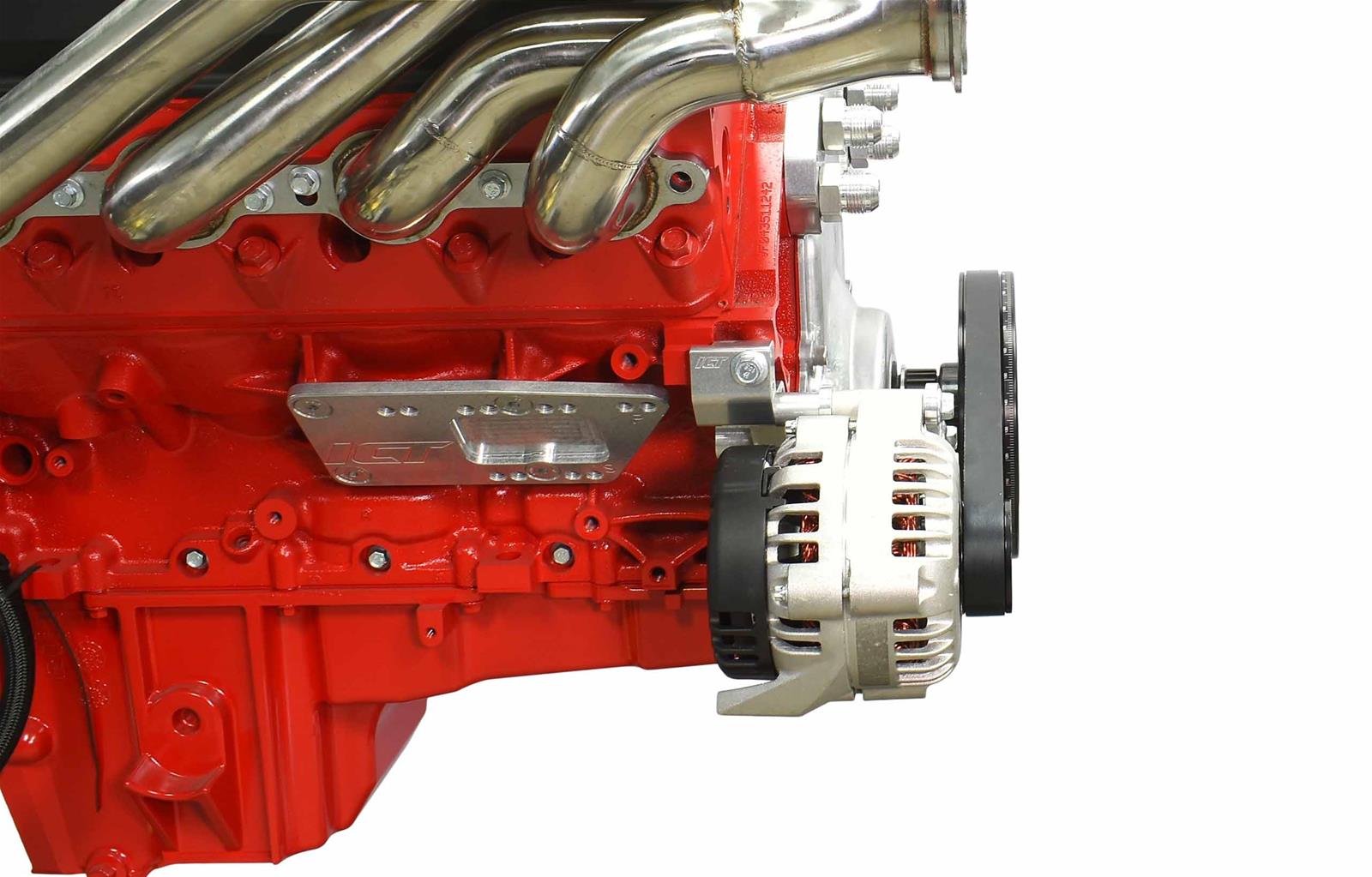 ICT Billet 551177LS02 ICT Billet Alternator Brackets Summit Racing