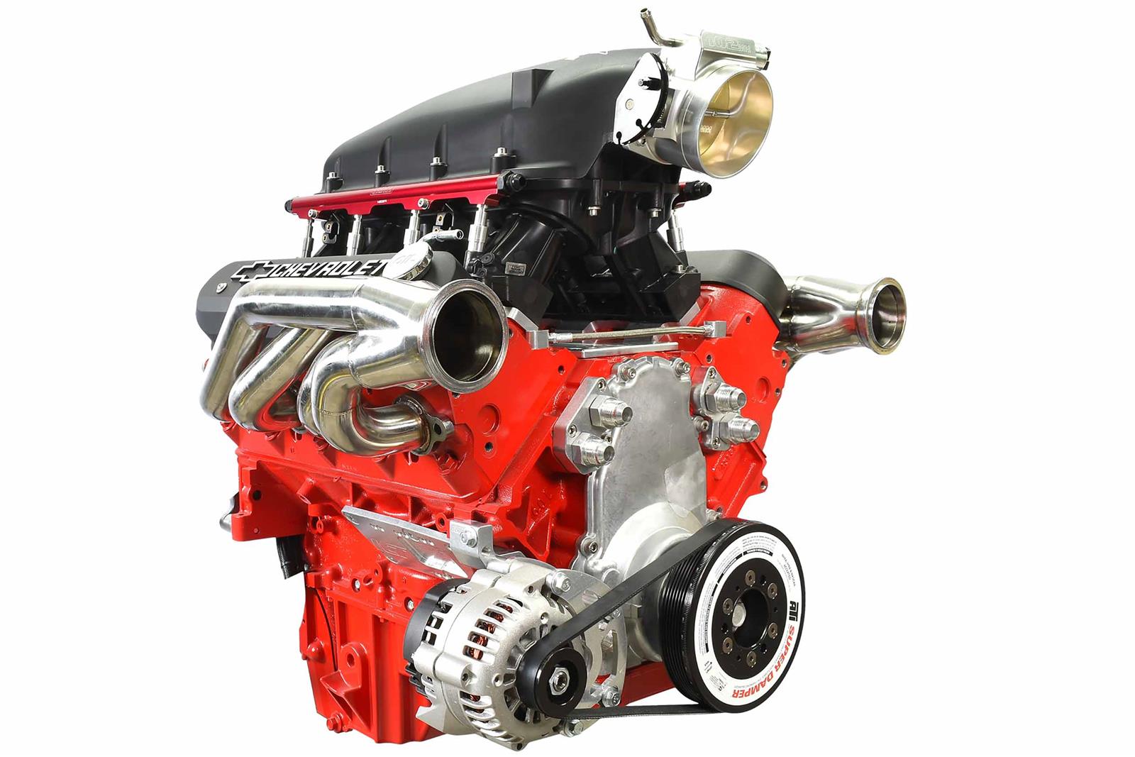 ICT Billet Alternator Brackets 551177LS0-2 Brackets, Lower Bracket Only, Right Side Lower Mount, Engine Block Front Mount, Aluminum, Natural, Serpentine, Chevrolet, LS, Kit thumbnail 3