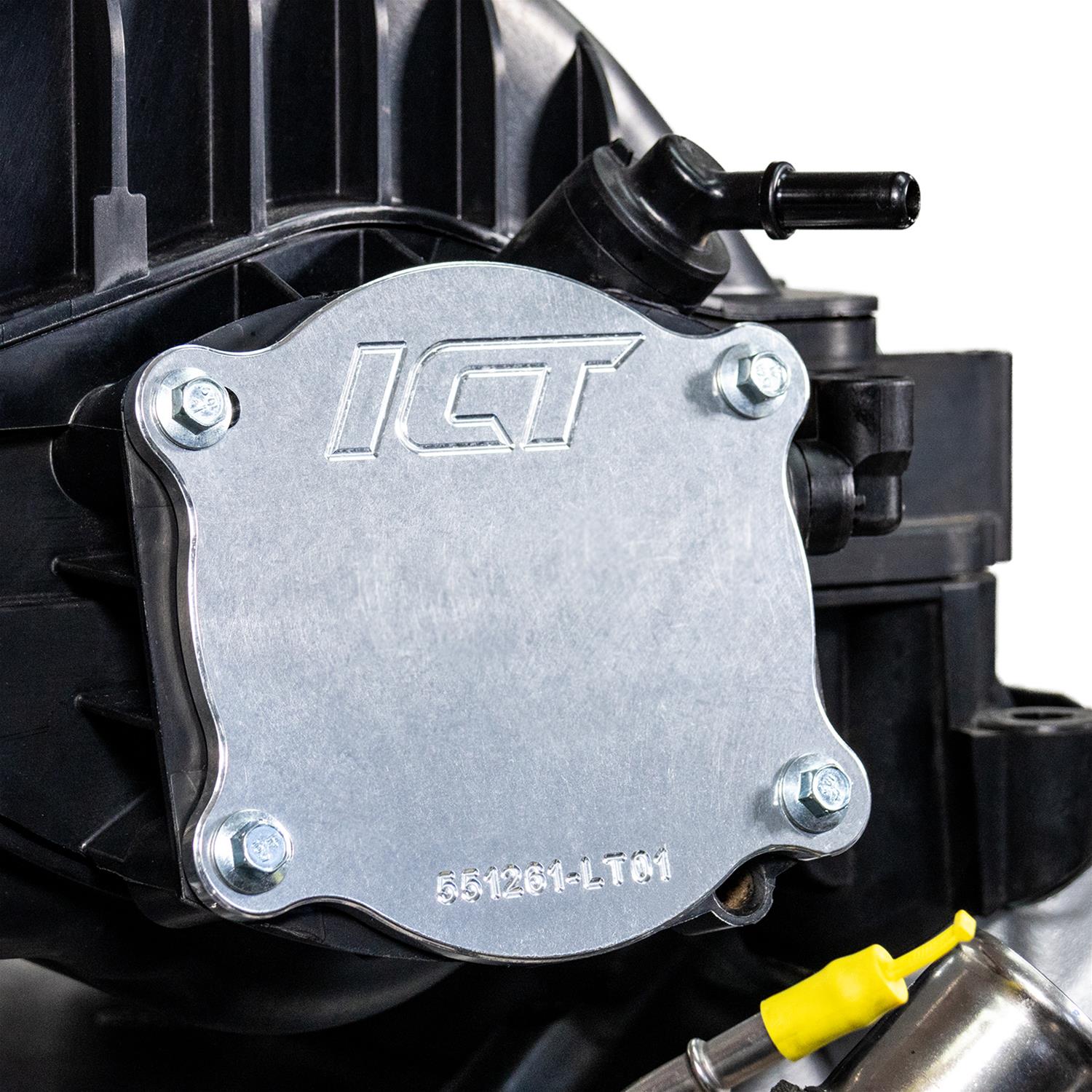 ICT Billet Throttle Body Adapters, EFI Manifold 551261-LT01 LT Block Off Compatible with all Gen V LT throttle bodies except for LT5 thumbnail 3