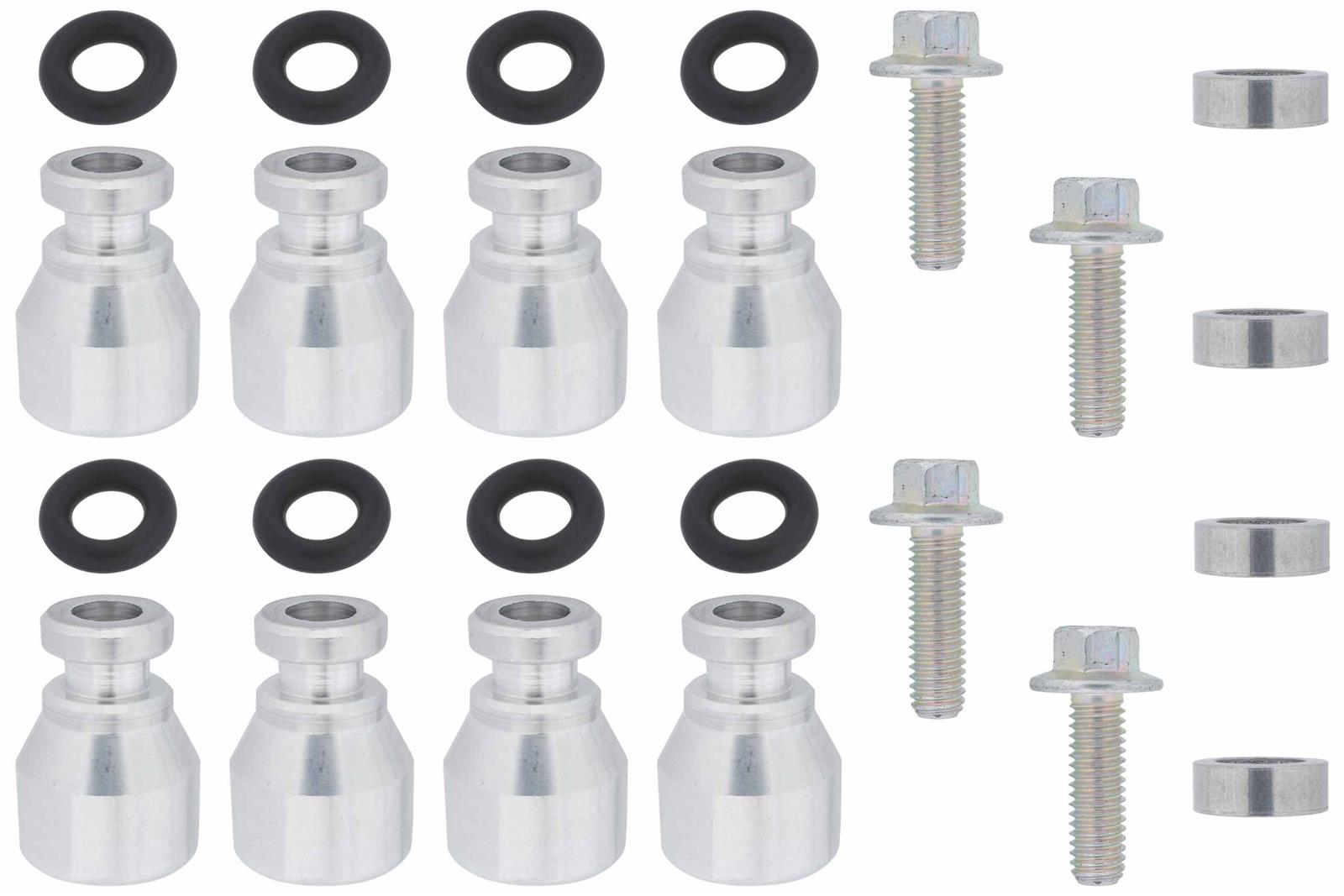 ICT Billet 551287-LS-036 ICT Billet Fuel Injector Spacers | Summit