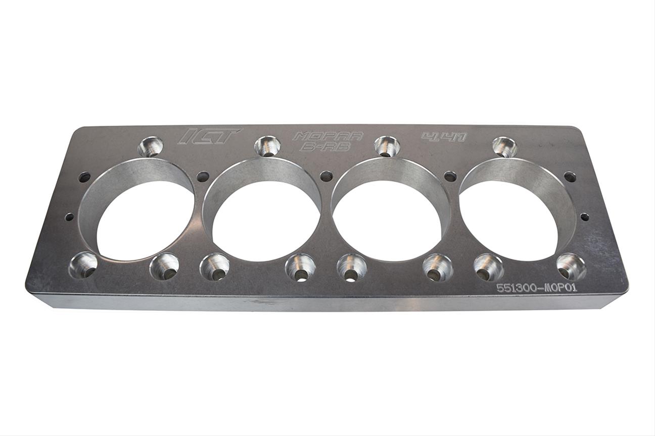 ICT Billet 551300-M0P01 ICT Billet Engine Block Torque Plates | Summit ...