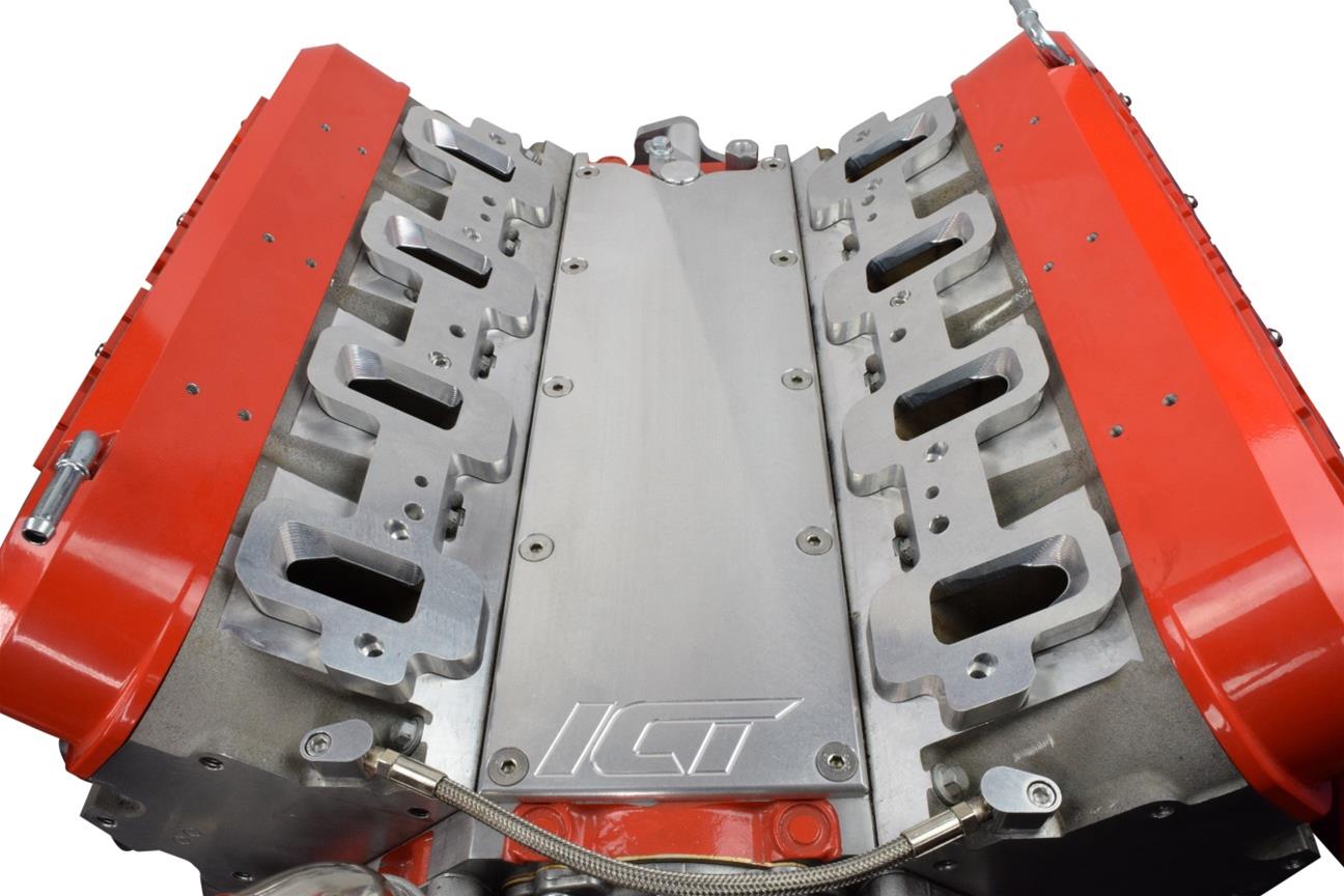 ICT Billet Intake Manifold Adapters 551316 Adapter, Manifold, Aluminum, Natural, Chevy, LS Small Block, Kit thumbnail 9