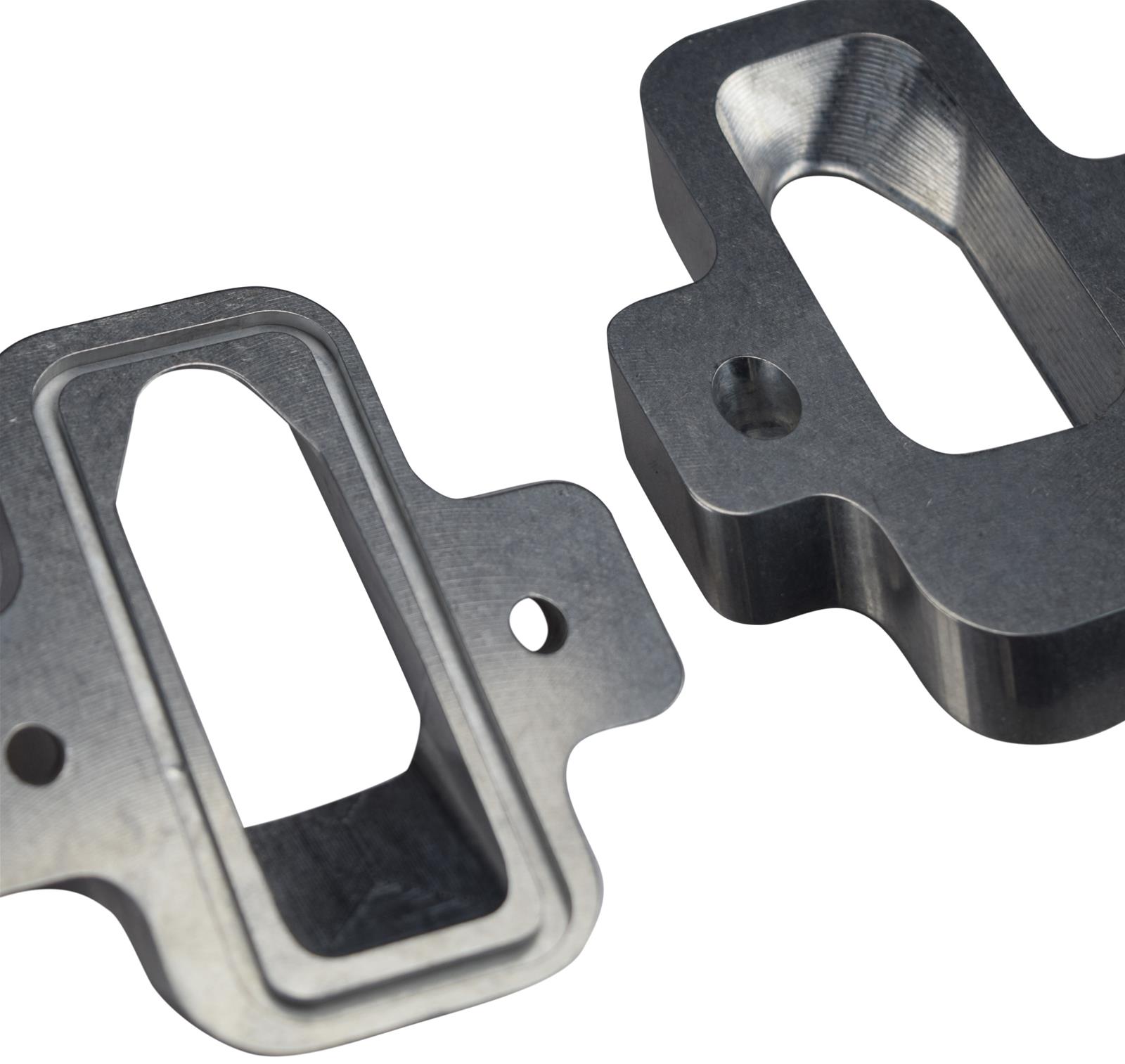 ICT Billet Intake Manifold Adapters 551316 Adapter, Manifold, Aluminum, Natural, Chevy, LS Small Block, Kit thumbnail 2