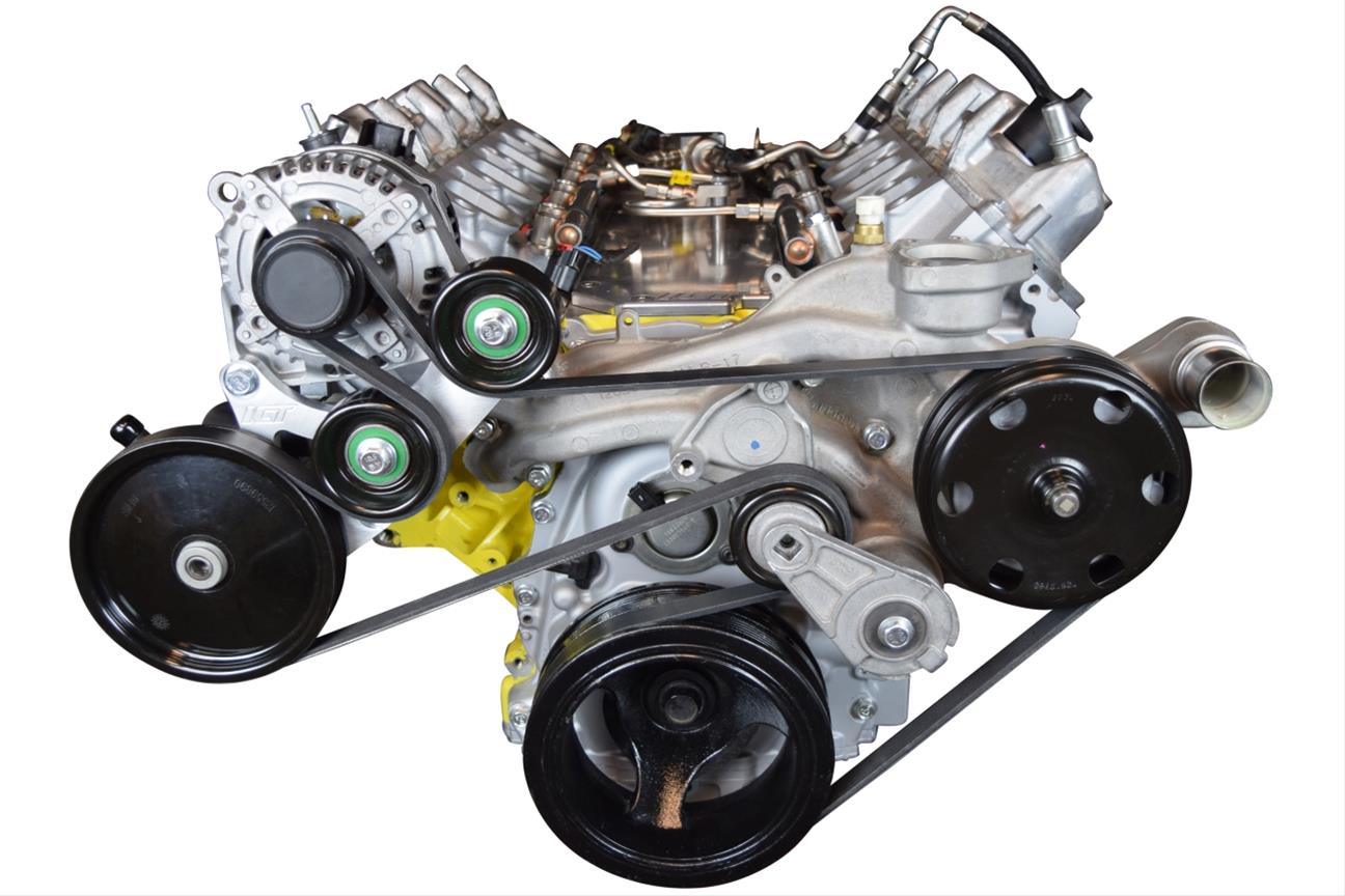 ICT Billet 551368 ICT Billet Alternator/Power Steering Bracket