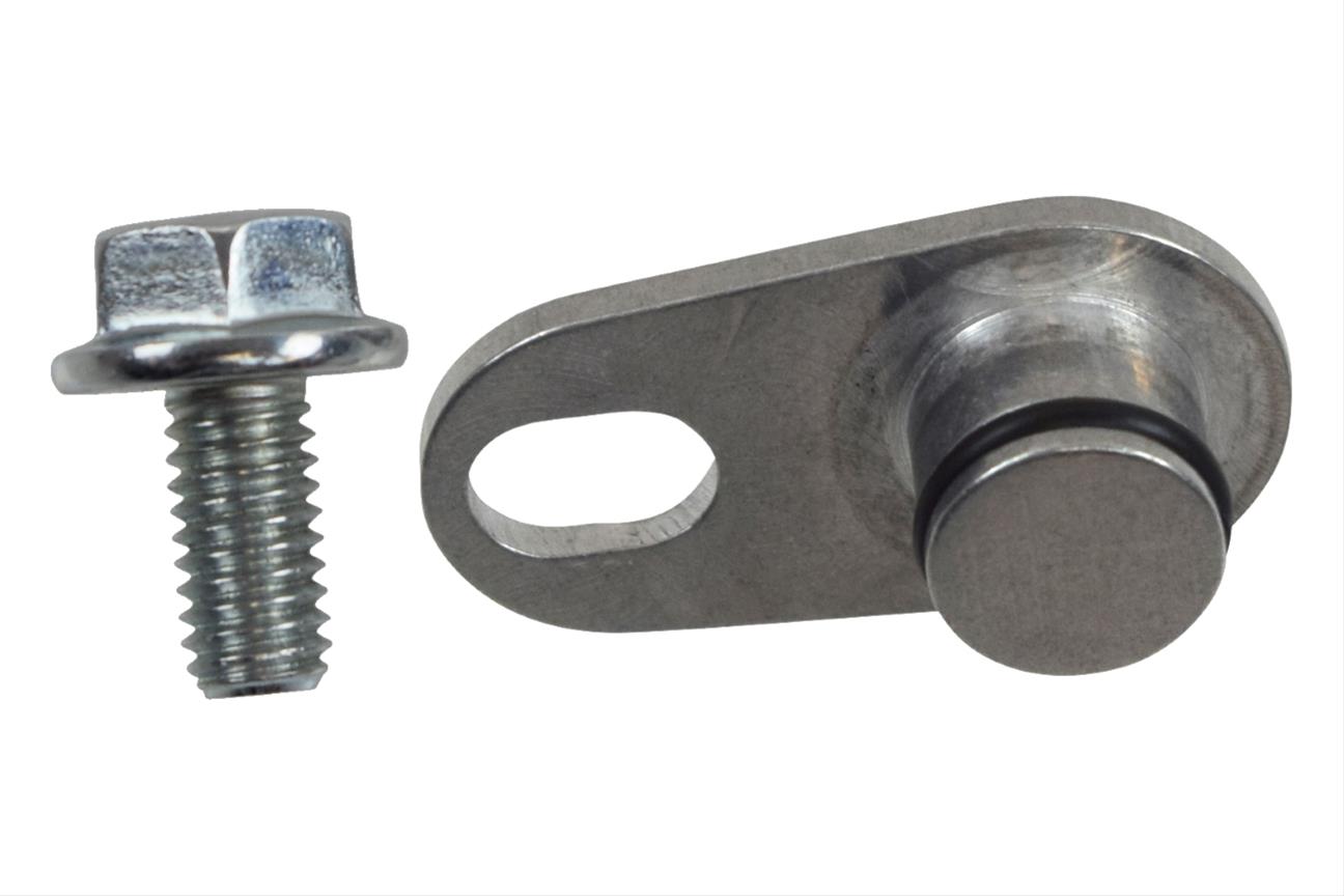ICT Billet Plug Fittings 551383 Fittings, Flat Head, Bolt-on, Aluminum, Natural, Designed To the MAP Sensor Hole On An LT4 Supercharger, Each thumbnail 8
