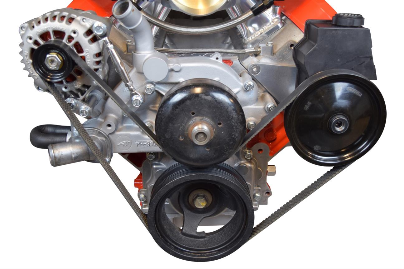 ICT Billet 5514993LS3 ICT Billet Alternator/Power Steering Bracket