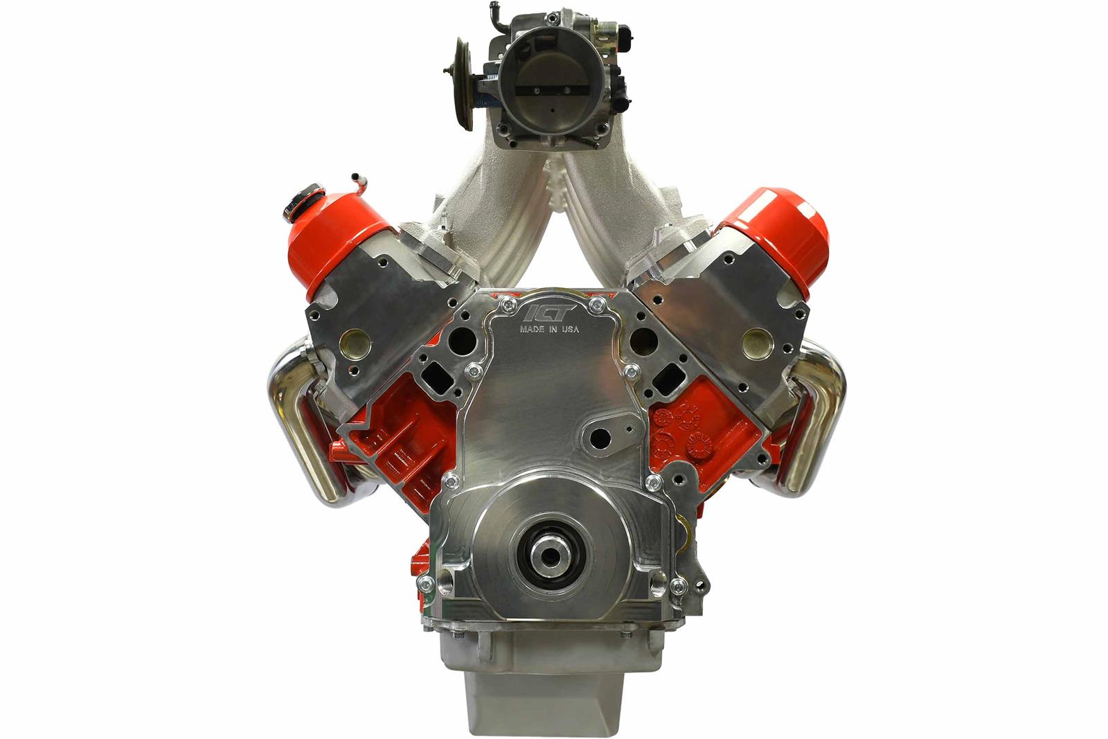 ICT Billet 551595LS01 ICT Billet Turbo LS Timing Covers Summit Racing