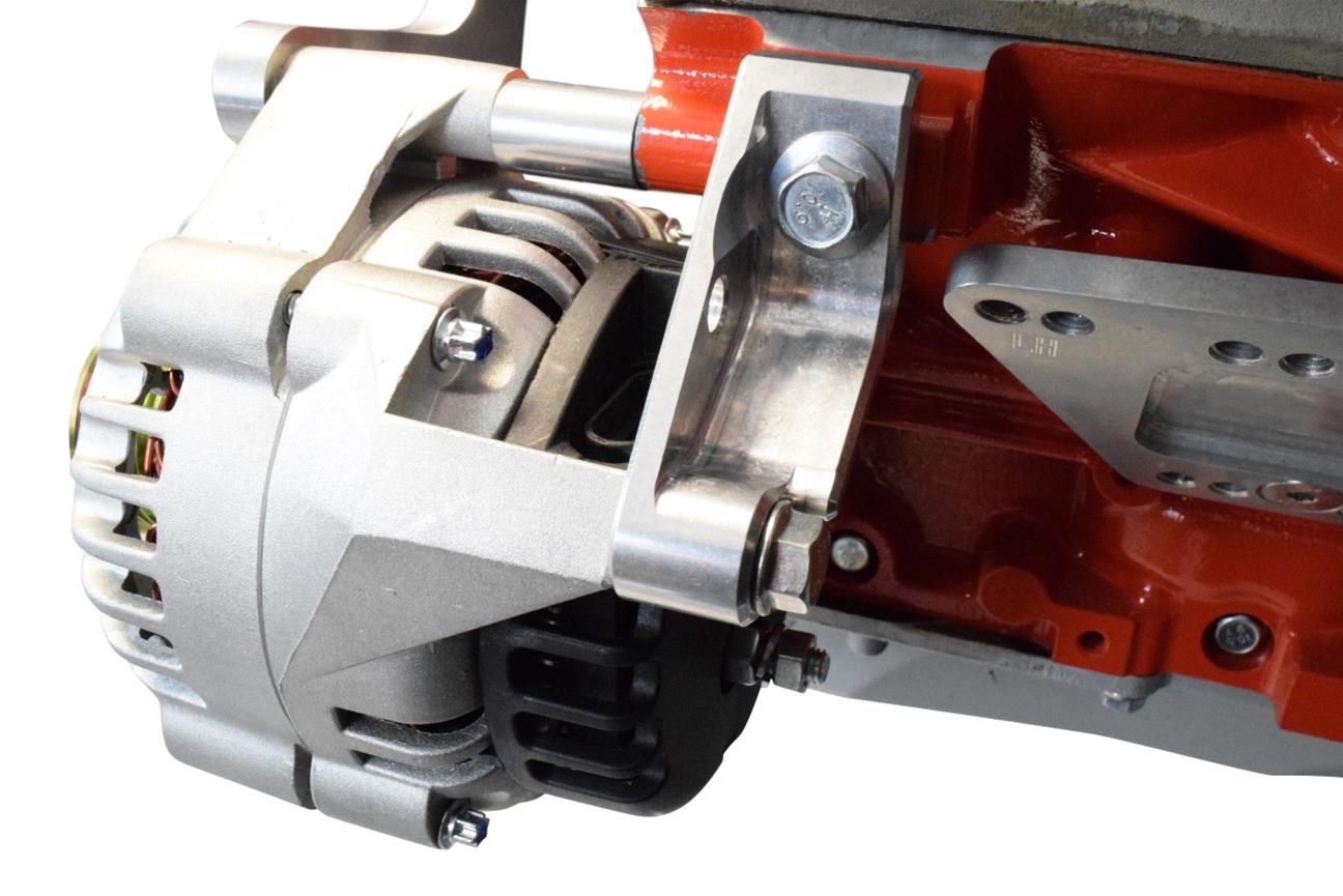 ICT Billet 551612 ICT Billet Rear Alternator Support Brackets Summit