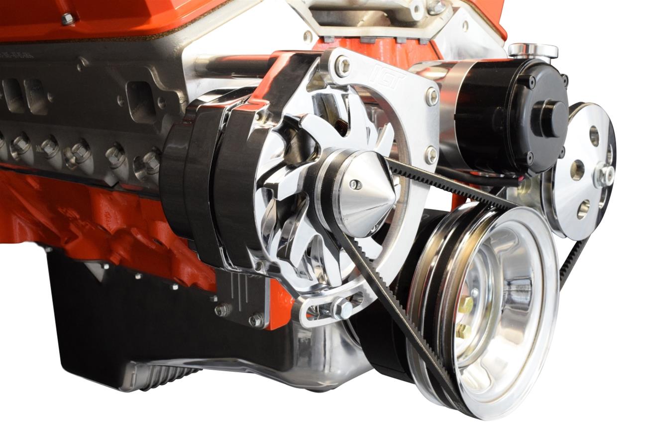 ICT Billet 551672E ICT Billet Alternator Brackets Summit Racing