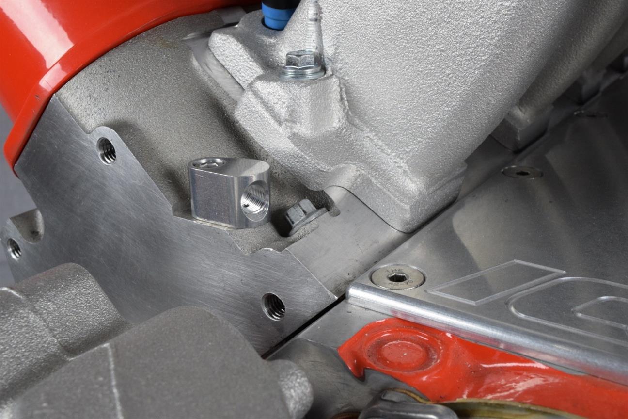 ICT Billet Coolant Crossover Kits 551692 Engine Crossovers, Aluminum, Natural, Hoses, Bypasses Throttle Body Line, Chevy, Small Block LS, Kit thumbnail 3