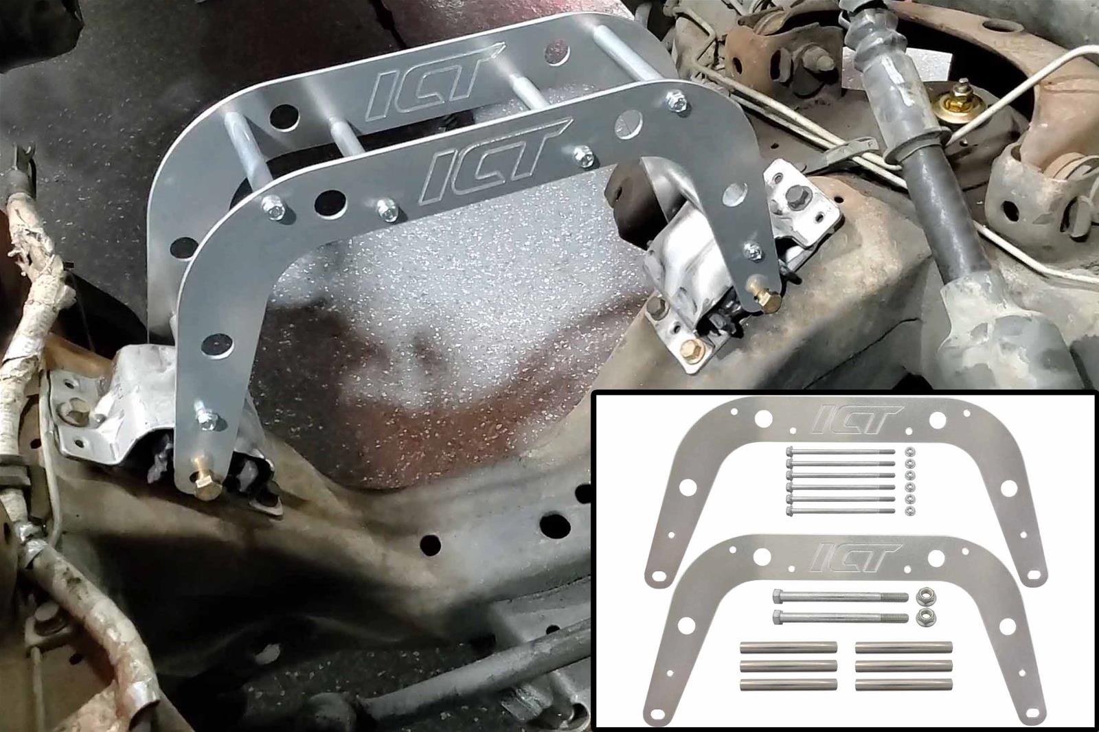 ICT Billet 551707SBC01 ICT Billet Engine Mount Alignment Jigs Summit