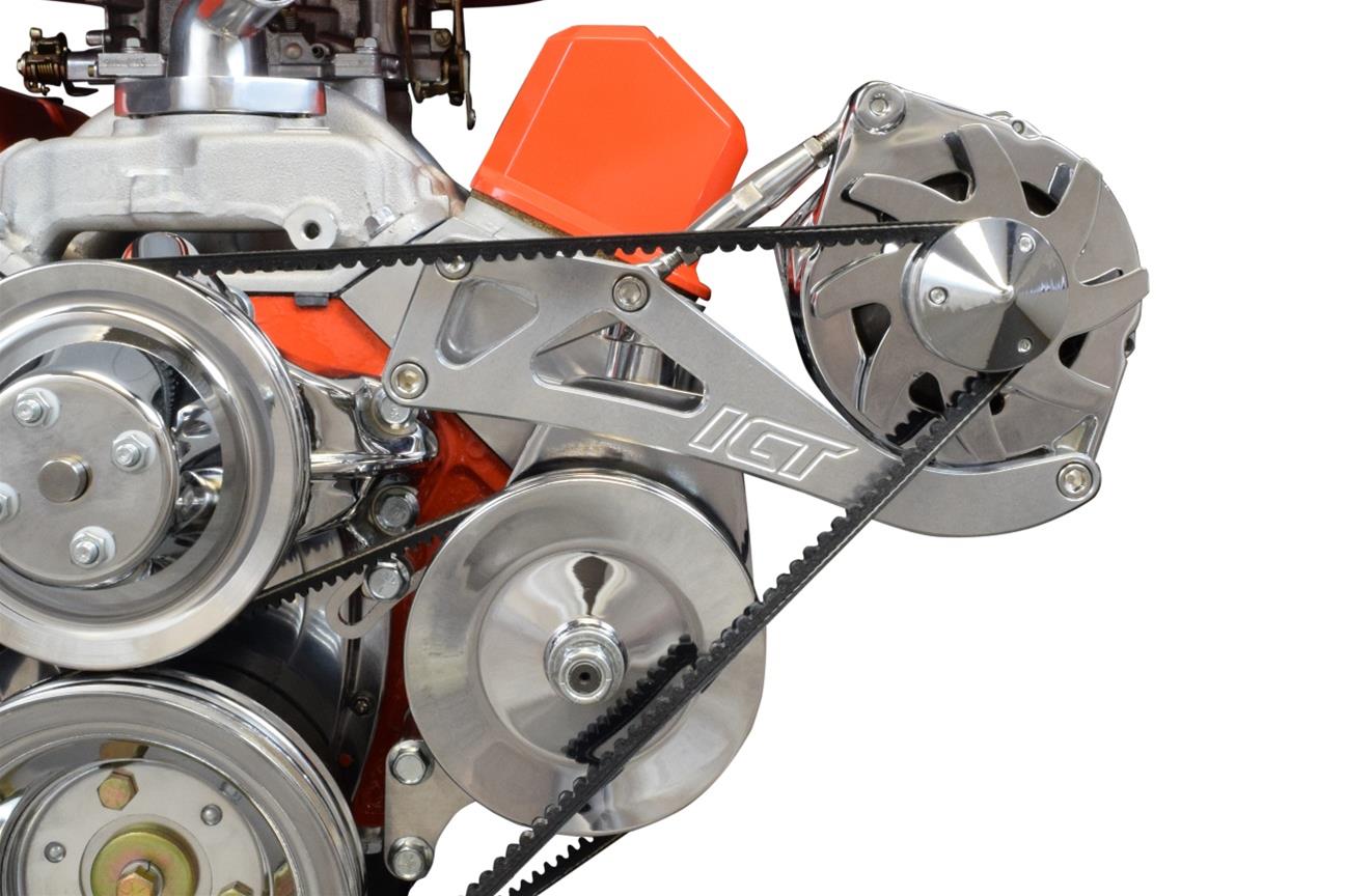 ICT Billet 551742 ICT Billet Alternator/Power Steering Bracket