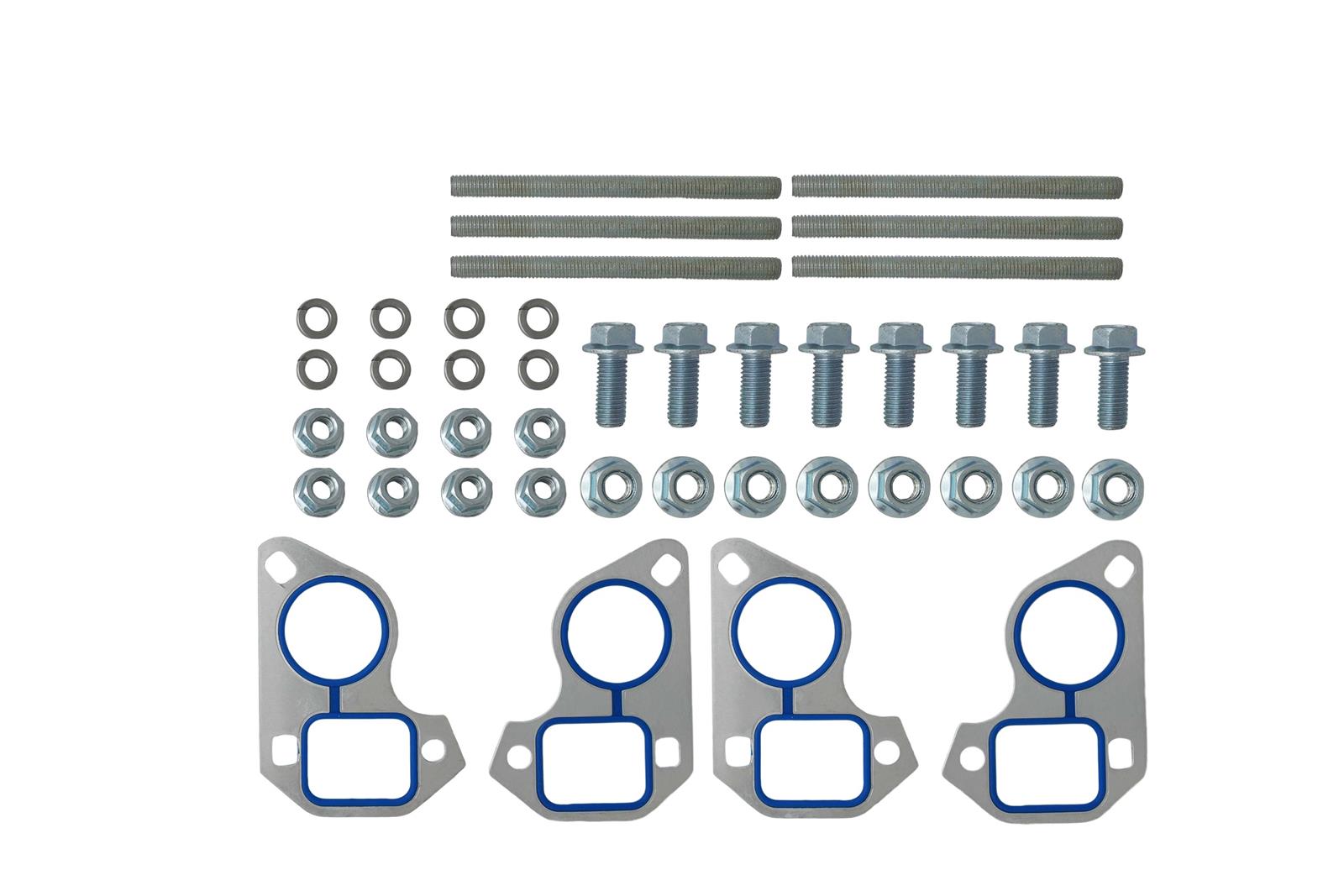 ICT Billet 551827 ICT Billet LS Front Motor Plate Hardware Kits ...