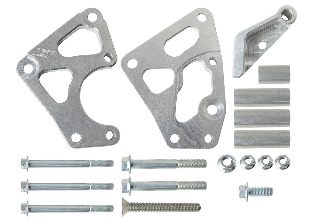 ICT Billet Power Steering Brackets 551885-1 LS G8 Caprice Bracket Kit LS2 LS3 L76 L77 L98
