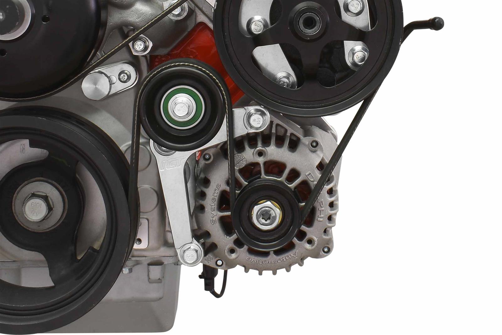 ICT Billet 551887-3 ICT Billet Alternator Brackets | Summit