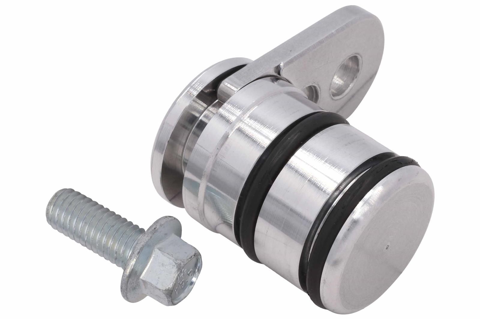 ICT Billet Direct Injection Fuel Pump Lifter Delete Plugs 551965-PLUG Plug Fitting, Plug, Flanged Hex Head, Bolt-on, Aluminum, Natural, Chevy, 5.3L/6.2L Small Block Gen V, Each thumbnail 3