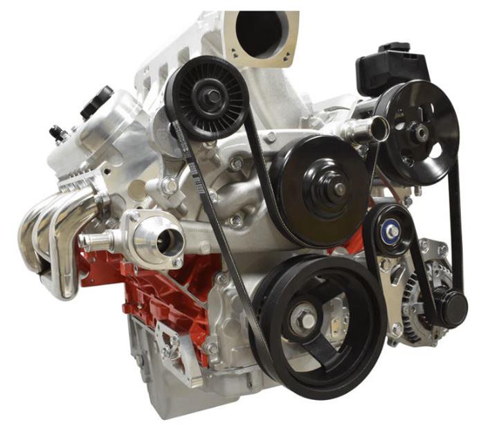 ICT Billet Alternator Brackets 551971-LS3-3 LS3 Camaro Bracket compatible with: LS3/L99 Camaro (or truck/SUV ) crank pulley (ICT# BAL300) thumbnail 6