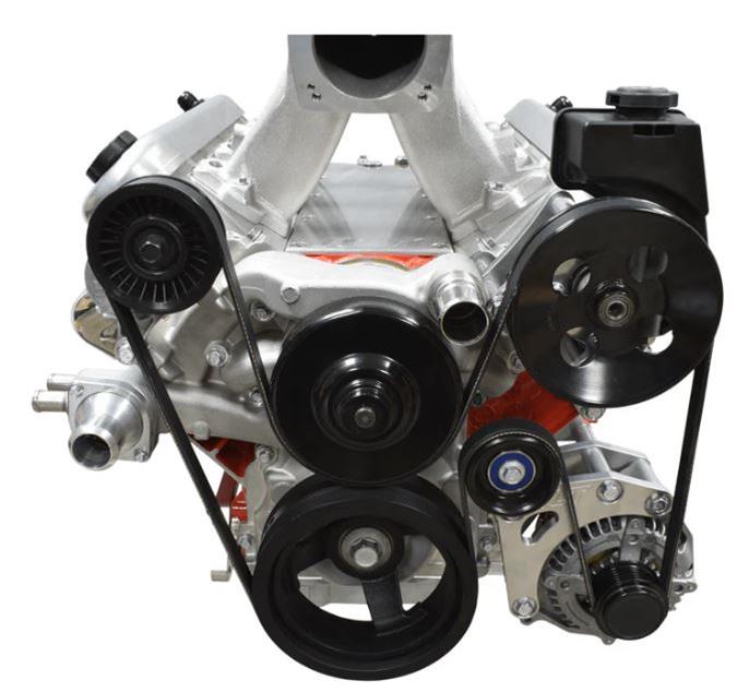 ICT Billet Alternator Brackets 551971-LS3-3 LS3 Camaro Bracket compatible with: LS3/L99 Camaro (or truck/SUV ) crank pulley (ICT# BAL300) thumbnail 3