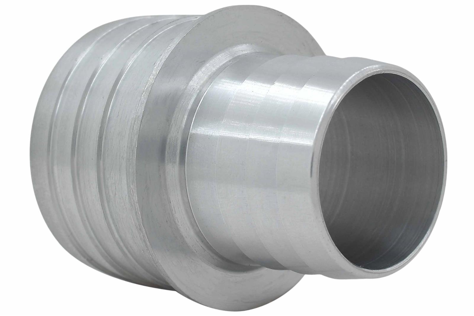 ICT Billet Hose Barb Fittings AN627-28-20A Fitting, Reducer, to Barb, Straight, Aluminum, Natural, 1 1/4 in. Barb, 1 3/4 in. Barb, Each thumbnail 4