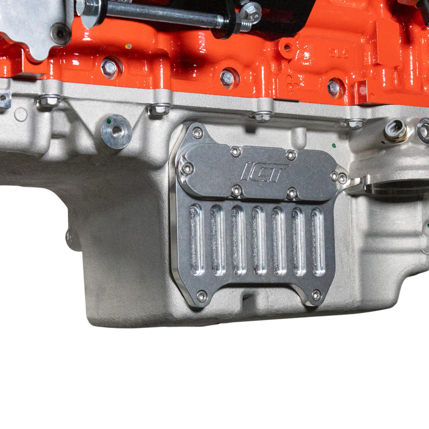ICT Billet Oil Cooler Block-Off Plates BLP-LT01-01 Block Off Plate Camaro LT1 LT4 Block Off Plate thumbnail 3