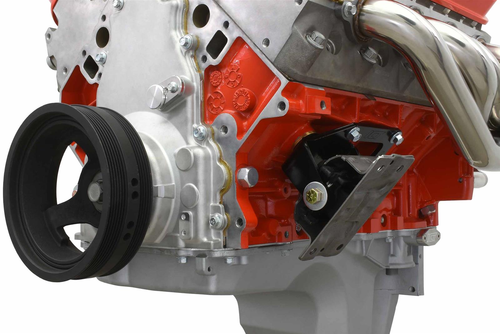 ICT Billet Motor Mounts and Inserts EM-LS-4ABDY Engine Mount 1973-1977 4th gen A Body LS Engine Mount Kit thumbnail 5