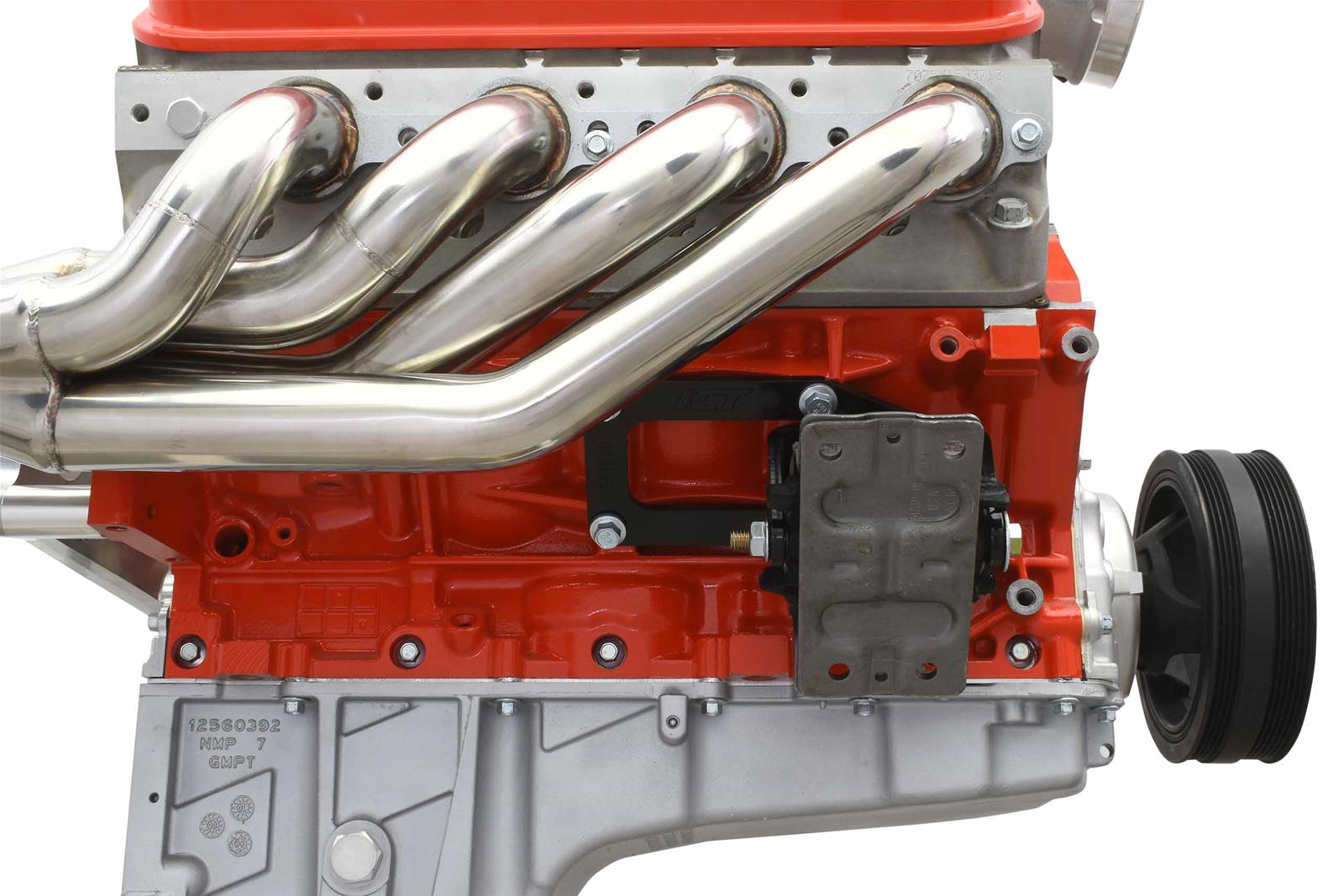 ICT Billet Motor Mounts and Inserts EM-LS-4ABDY Engine Mount 1973-1977 4th gen A Body LS Engine Mount Kit thumbnail 3