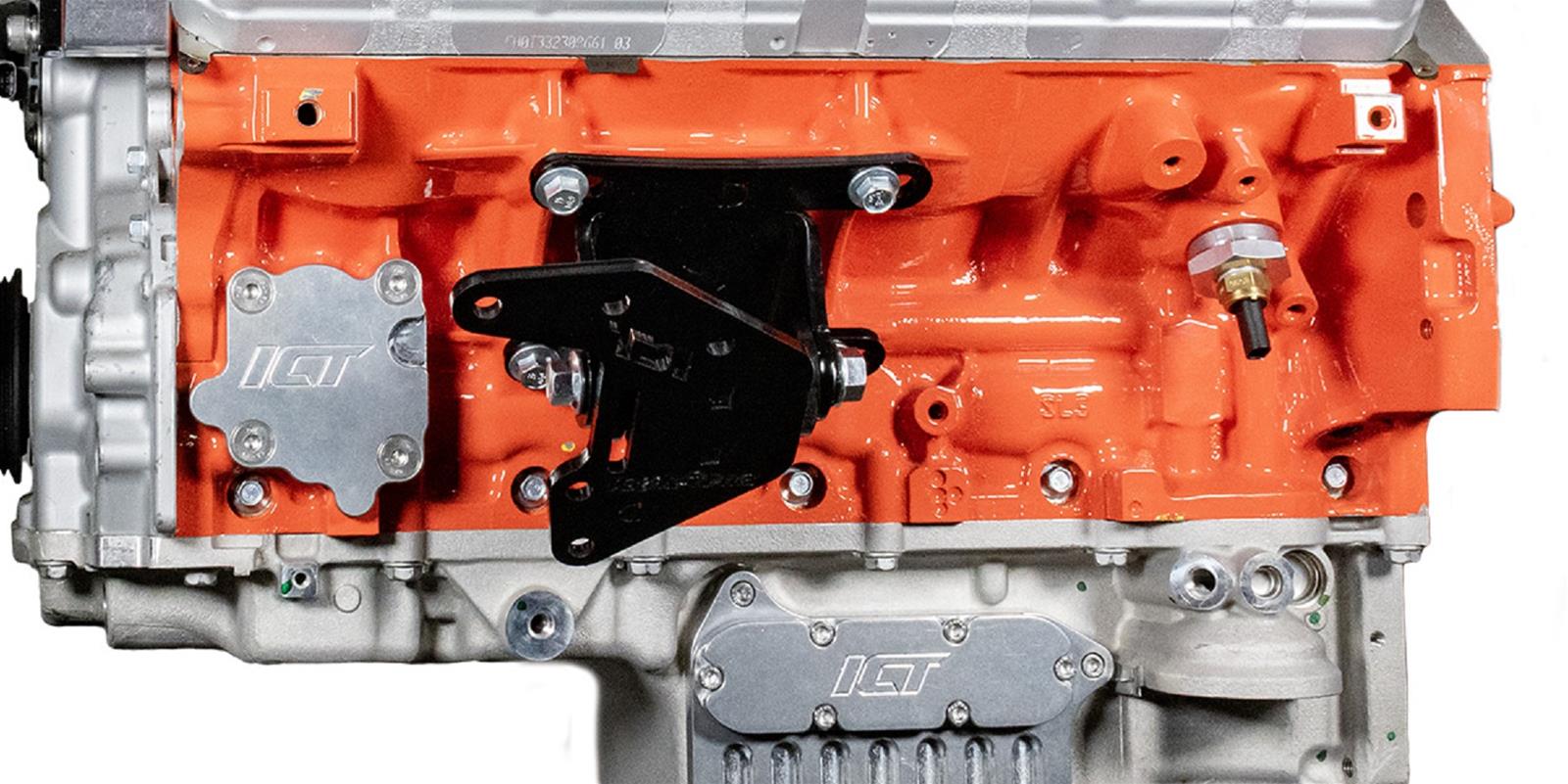 ICT Billet Motor Mounts and Inserts EM-LT-2FBDY 1970-1981 Chevy F Body Camaro - LT Swap Engine Mount Kit L83 LT1