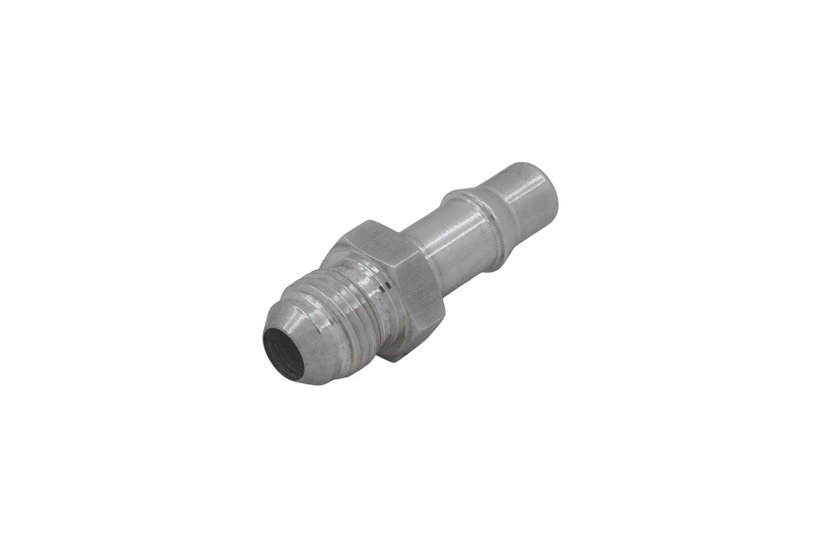ICT Billet Quick-Disconnect Adapter Fittings F06ANTR37501 Fitting, Quick Connect, Straight, Aluminum, Natural, 3/8 in. Male Threads Adapter, -6 AN Hose End Size, Each thumbnail 7