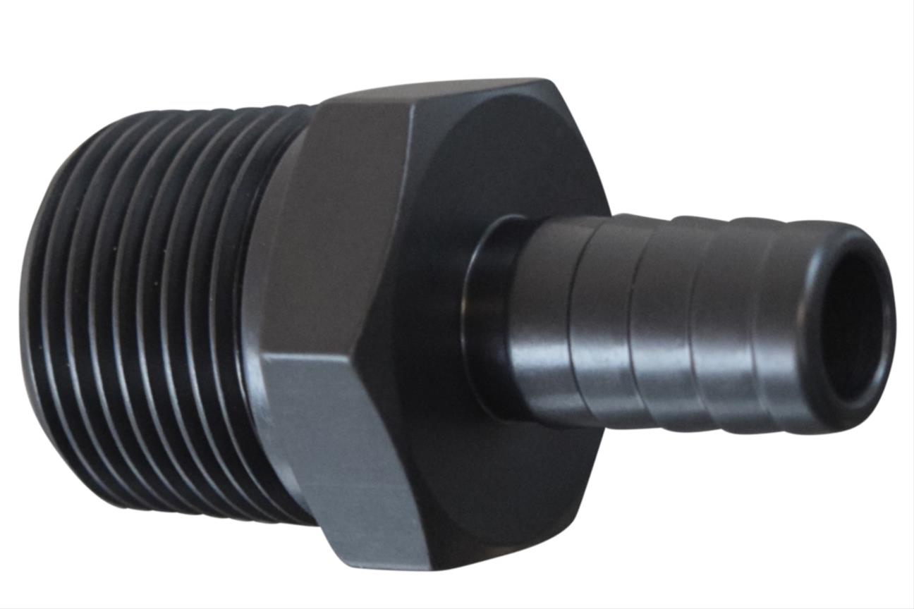 ICT Billet F750NP500BA ICT Billet Hose Barb Fittings Summit Racing
