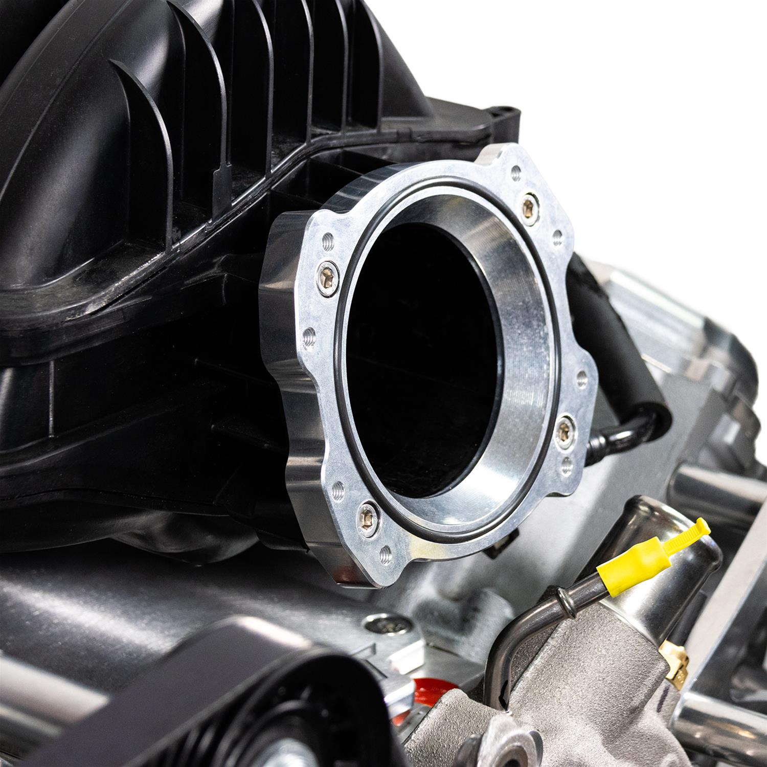 ICT Billet Throttle Body Adapters, EFI Manifold TB-L83-LT5 LT5 - to- L83 Intake Adapter Compatible with LT5 throttle bodies ONLY thumbnail 3