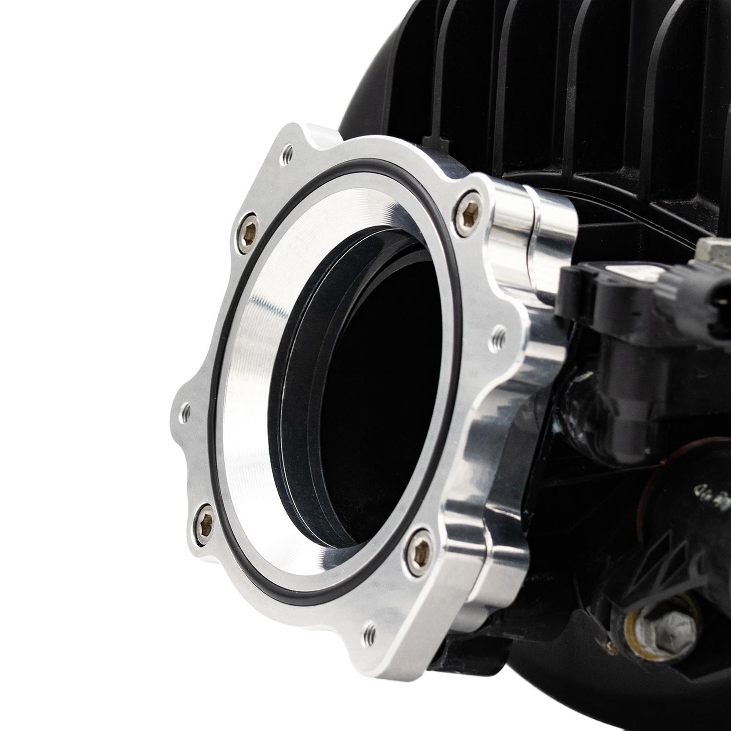ICT Billet Throttle Body Adapters, EFI Manifold TB-LV3-LT1 LT1 - to- LV3 Intake Adapter Compatible with LT1 throttle bodies ONLY thumbnail 4