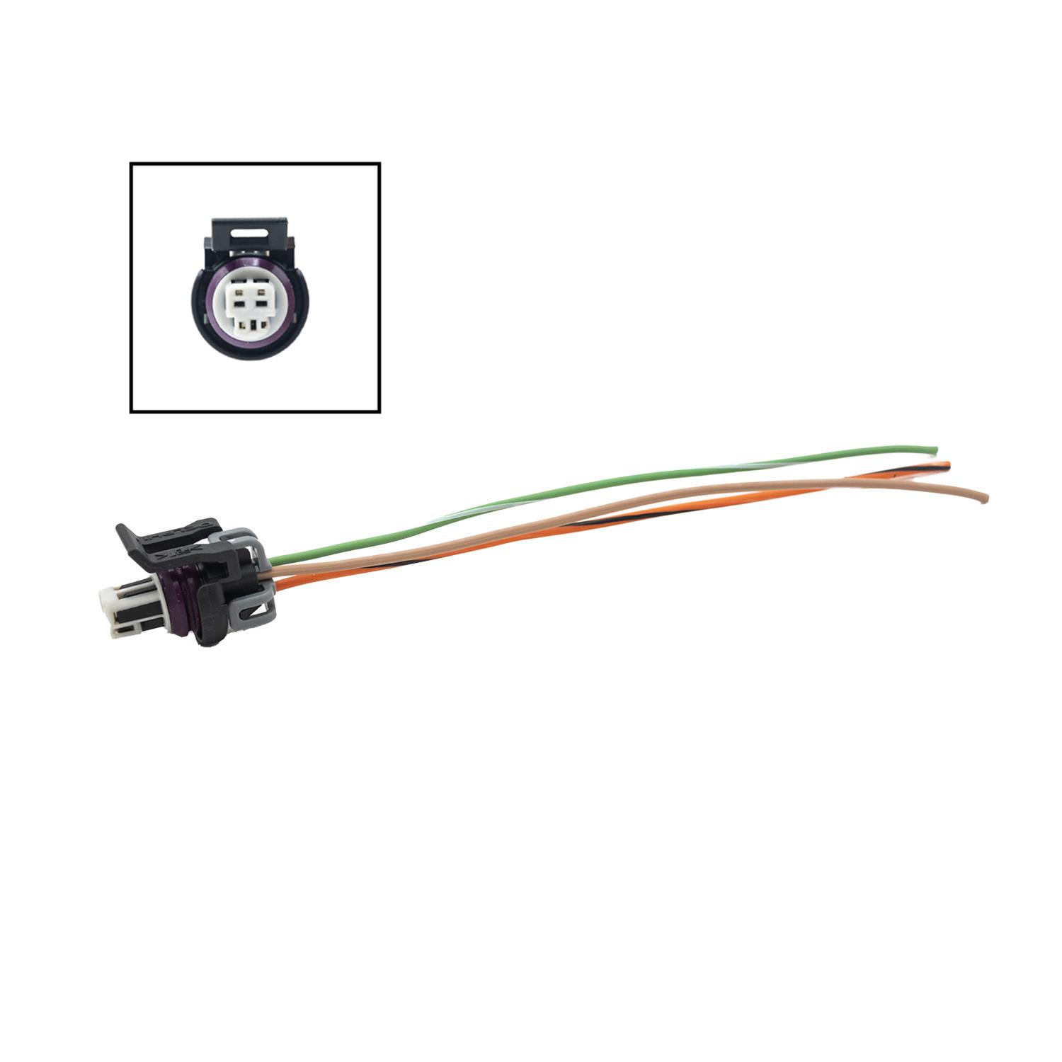 ICT Billet Wiring Connectors and Pigtails WPACPS30 Wire Pigtail AC A/C 3-Wire High Pressure Line Switch thumbnail 2