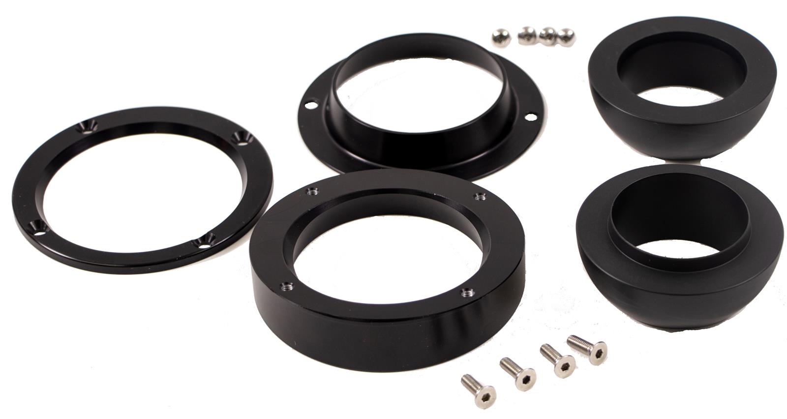 Ididit 2401651051 High Angle Floor Mount Black Anodized 2.25 Ididit 2401651051 High Angle Floor Mount Black Anodized 2.25