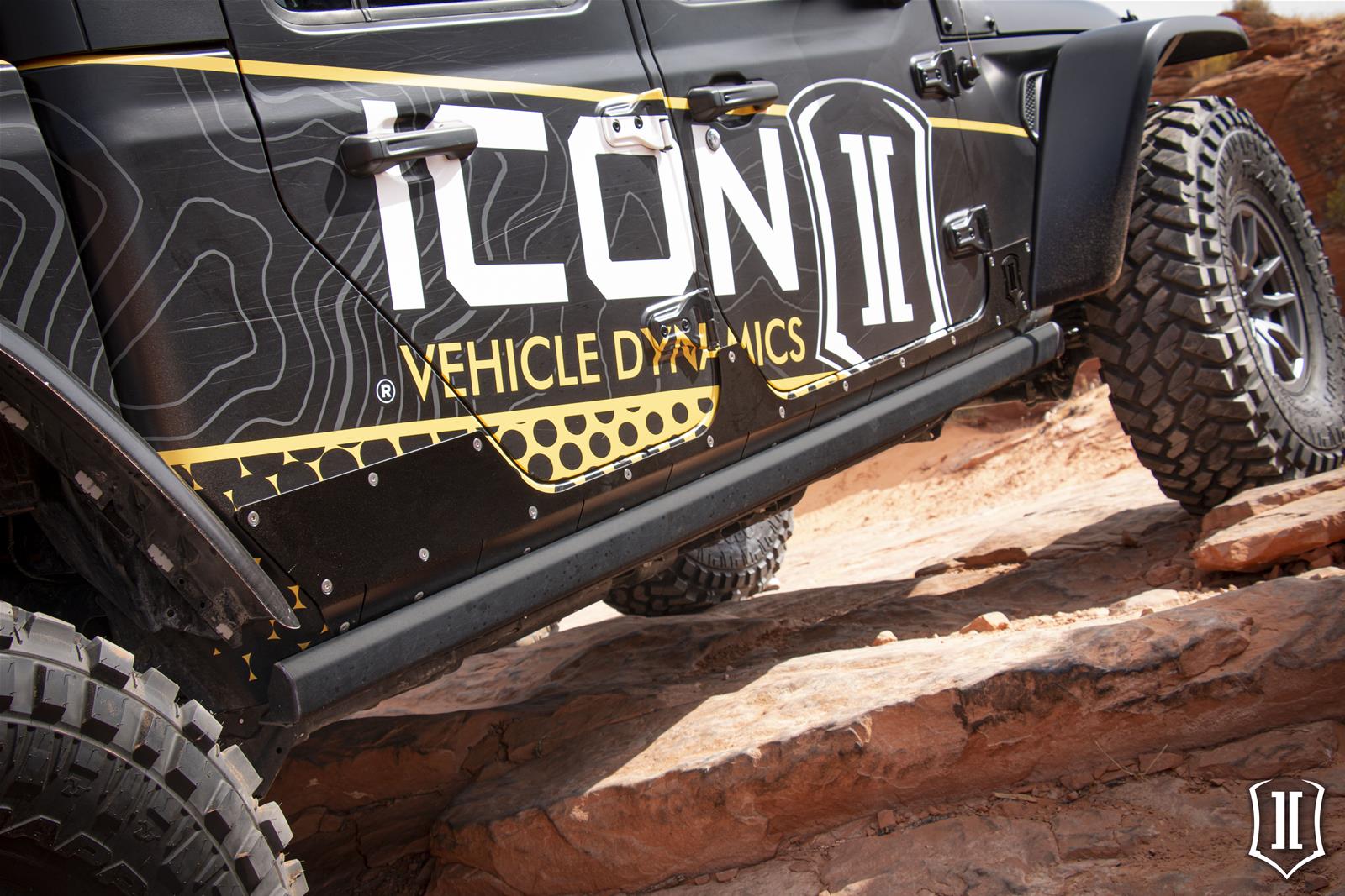 Icon Impact Off-Road Armor Rocker Panel 25169 Armor, 20-Up Jeep JT thumbnail 4