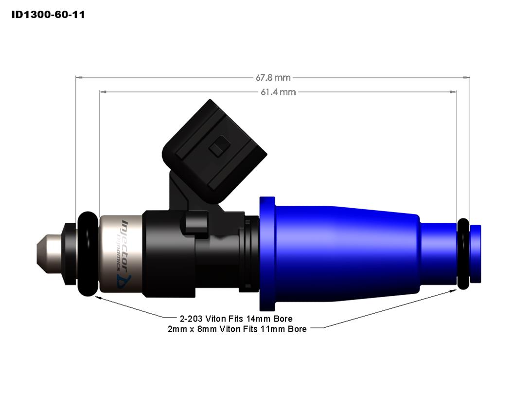 Injector Dynamics 1300.60.11.14.6 Injector Dynamics ID1300x Fuel